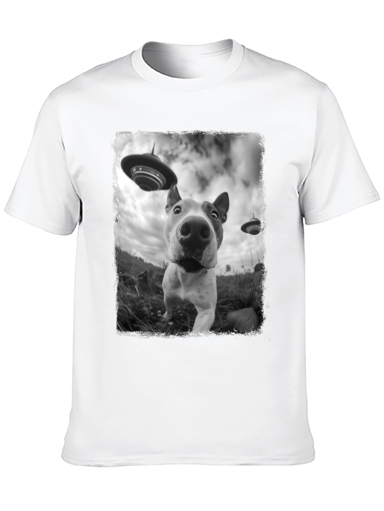 Dog Alien Abduction T-Shirt