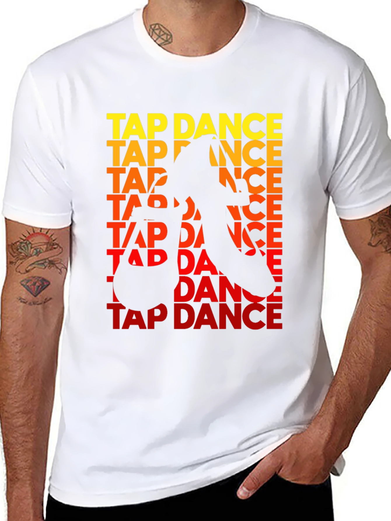 Tap Dance Silhouette Graphic Tee