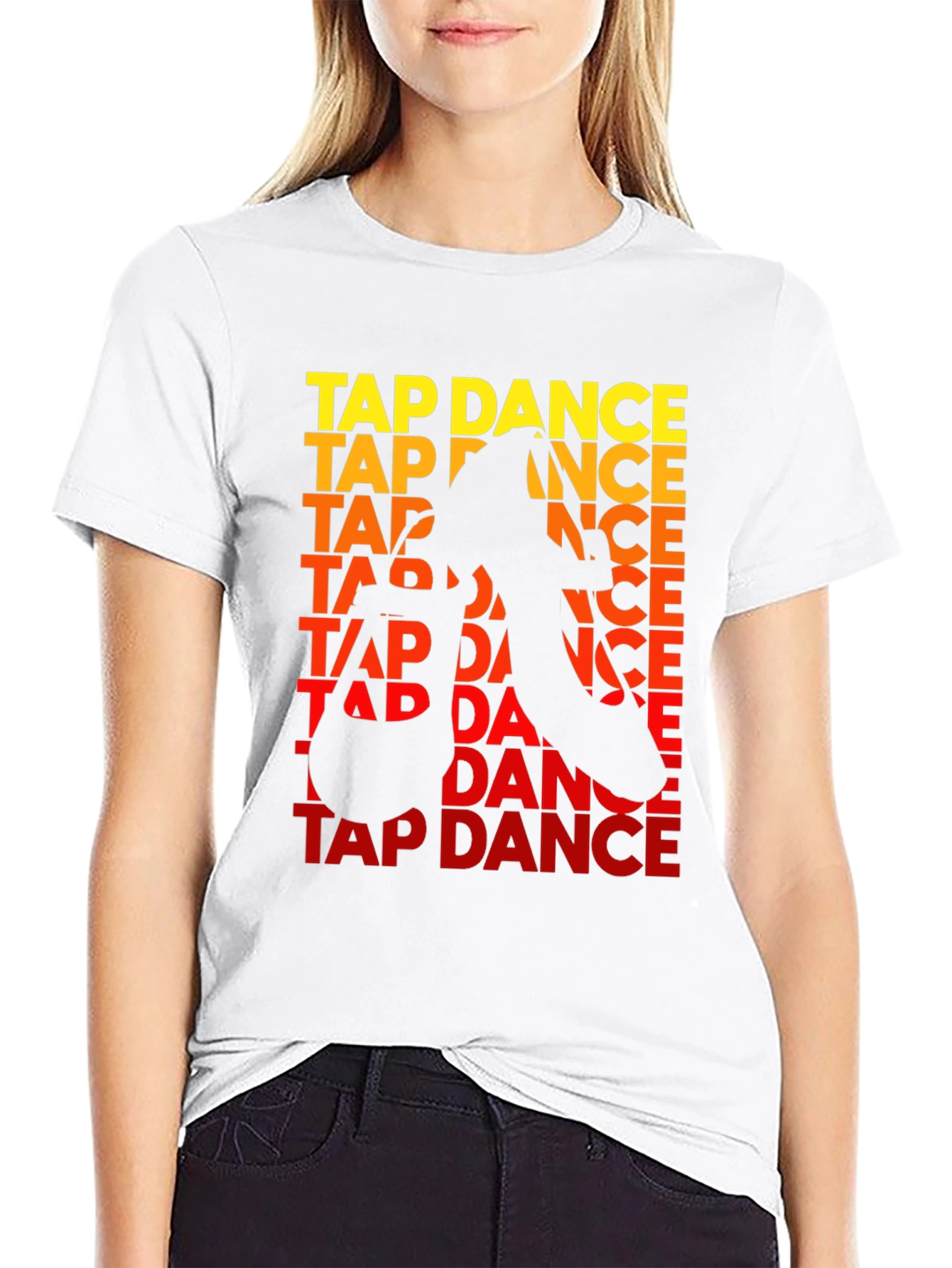 Tap Dance Silhouette Graphic Tee