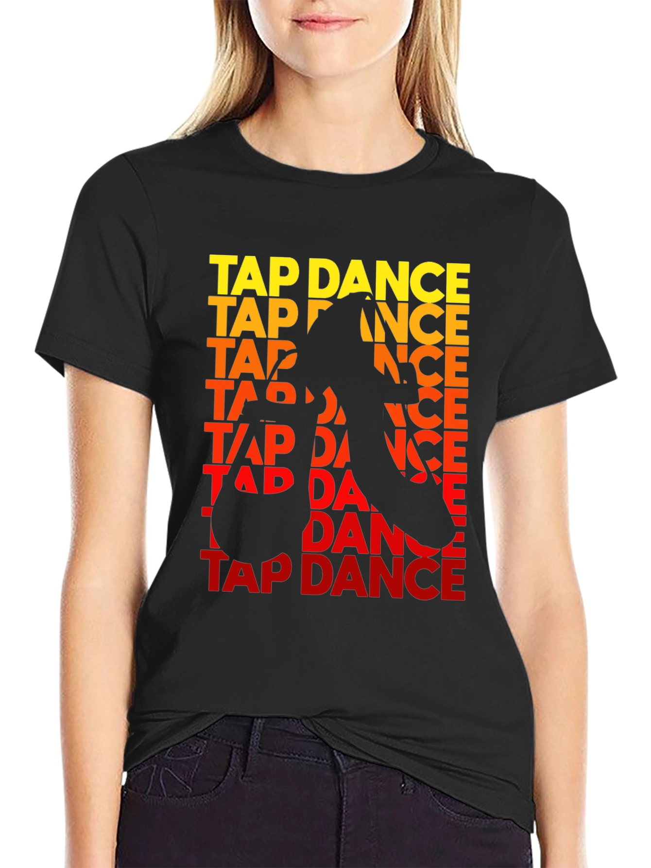 Tap Dance Silhouette Graphic Tee