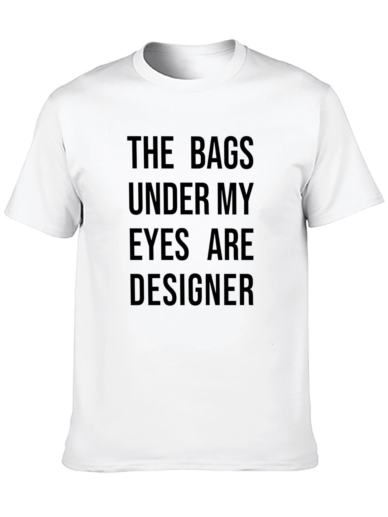Designer Bags T-Shirt - Black Cotton