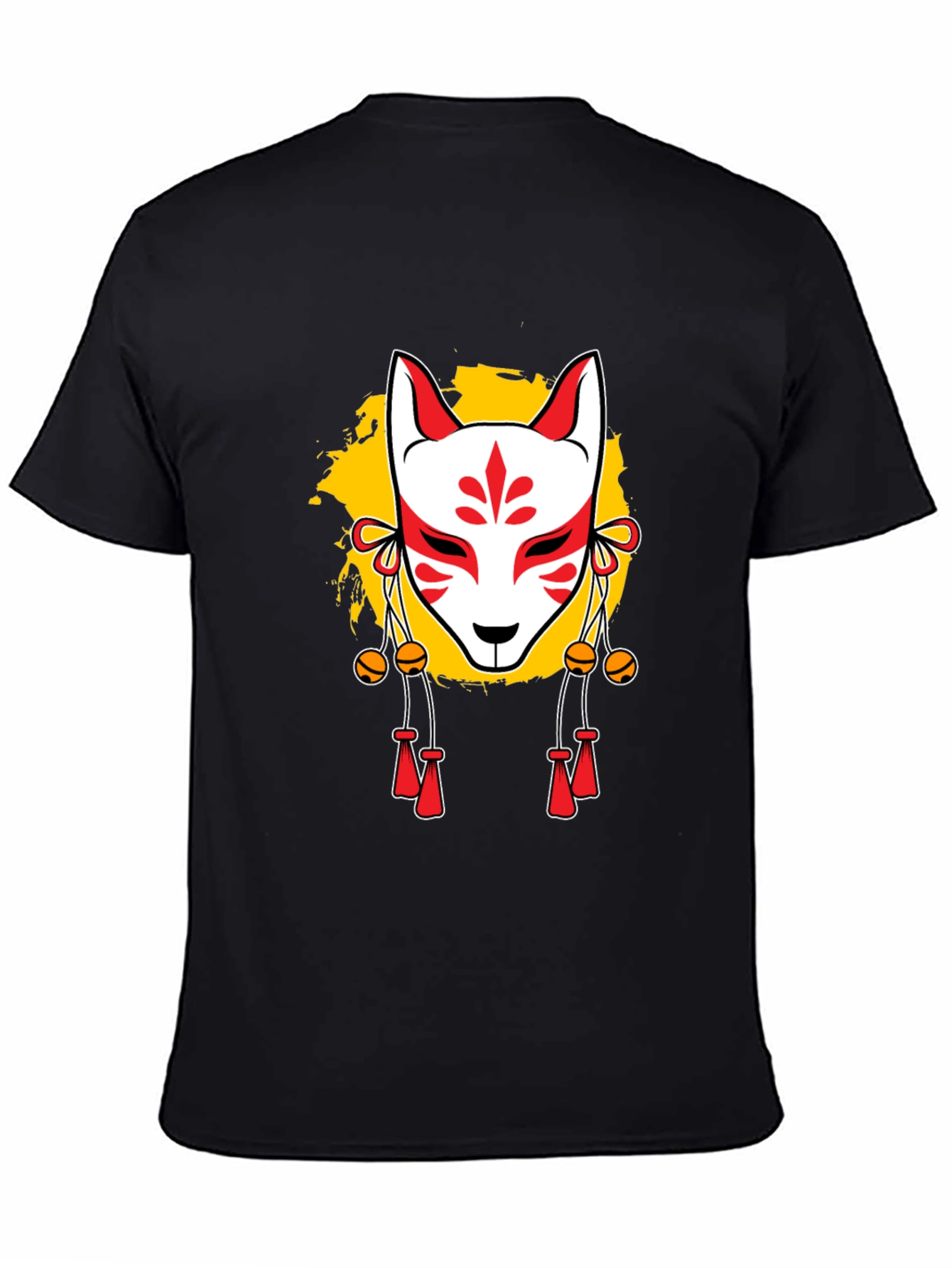Fox Mask Graphic T-Shirt - Trendy Streetwear Tee