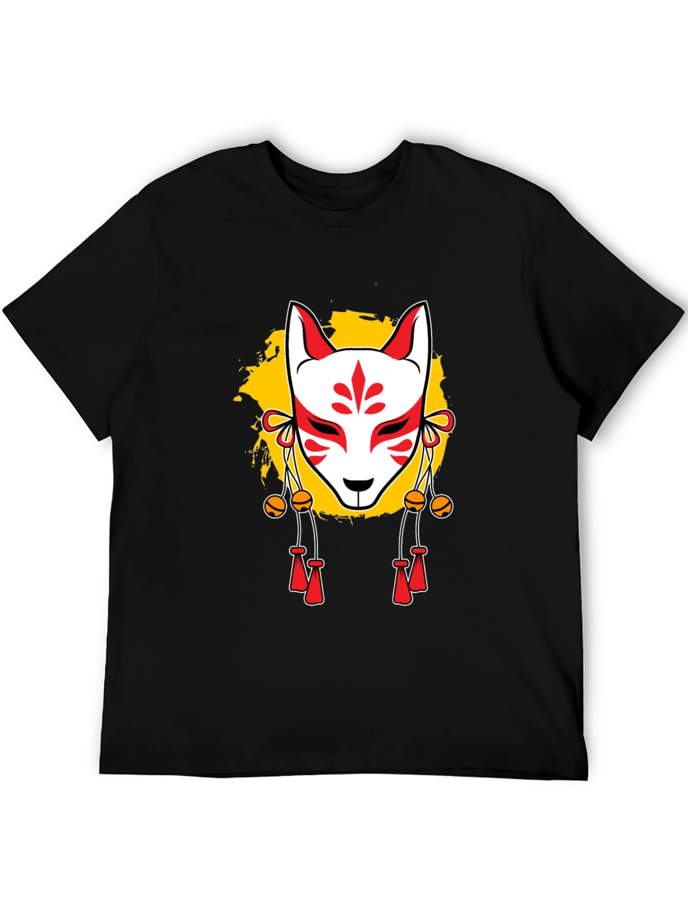 Fox Mask Graphic T-Shirt - Trendy Streetwear Tee