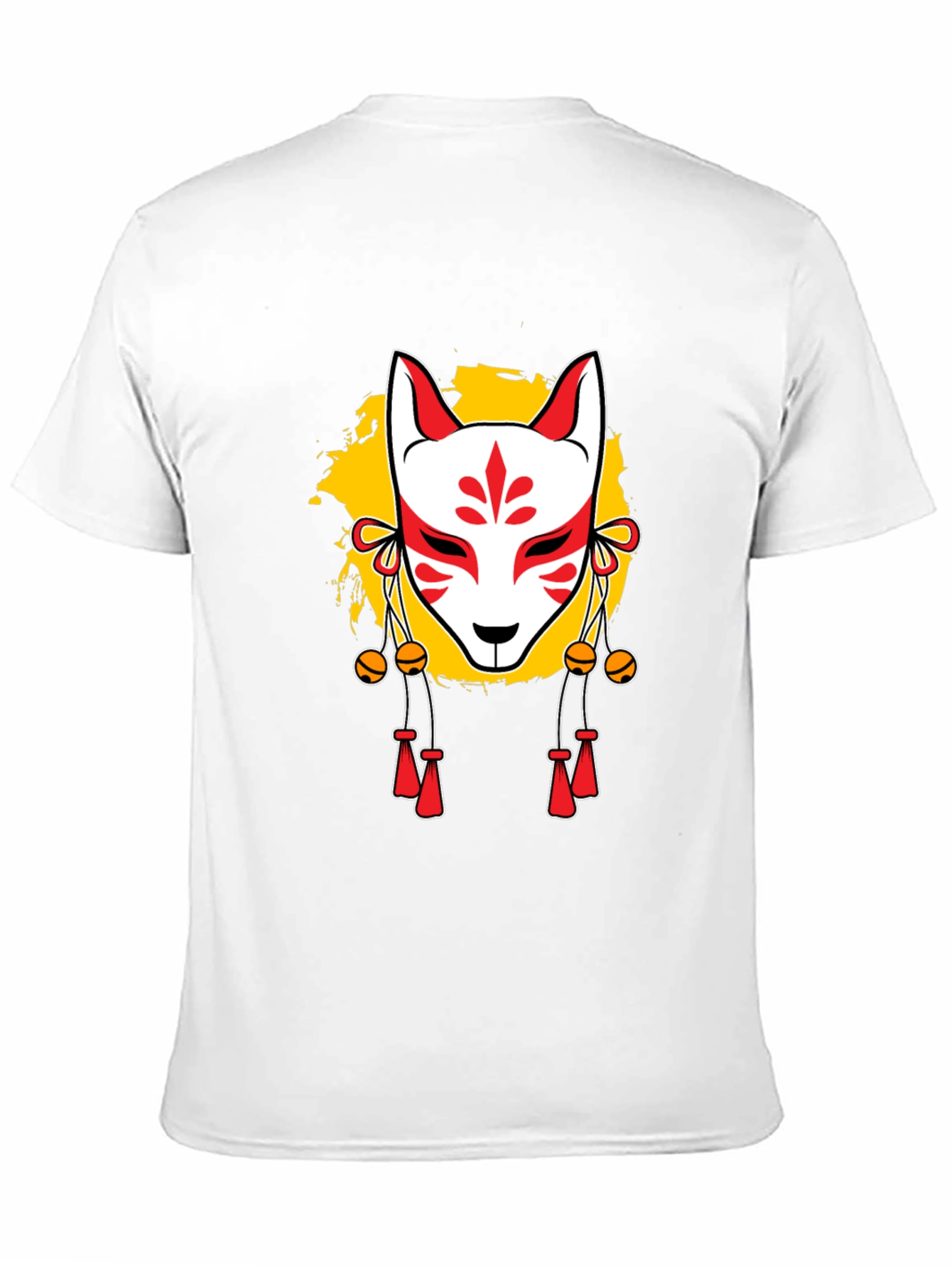 Fox Mask Graphic T-Shirt - Trendy Streetwear Tee