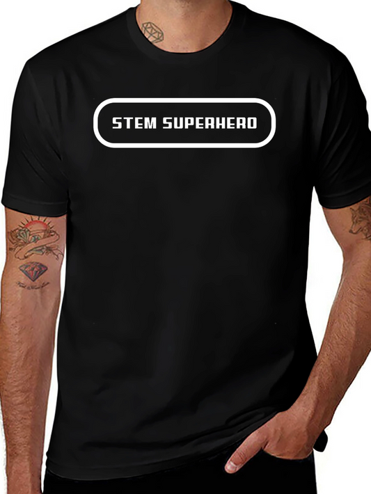 STEM Superhero T-Shirt - Science Tech Engineering Math Tee
