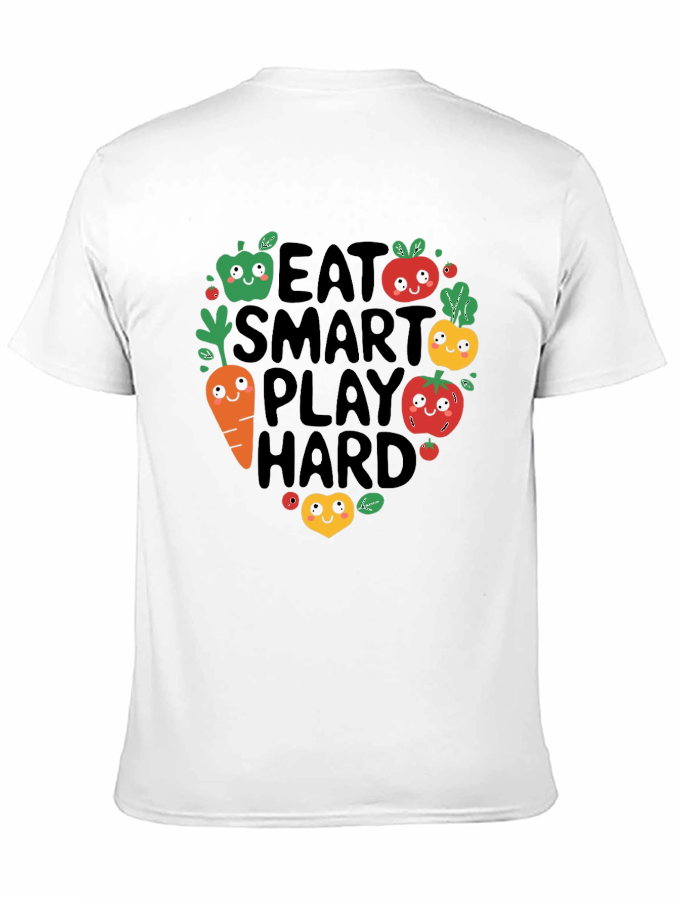 Eat Smart Play Hard Graphic Tee