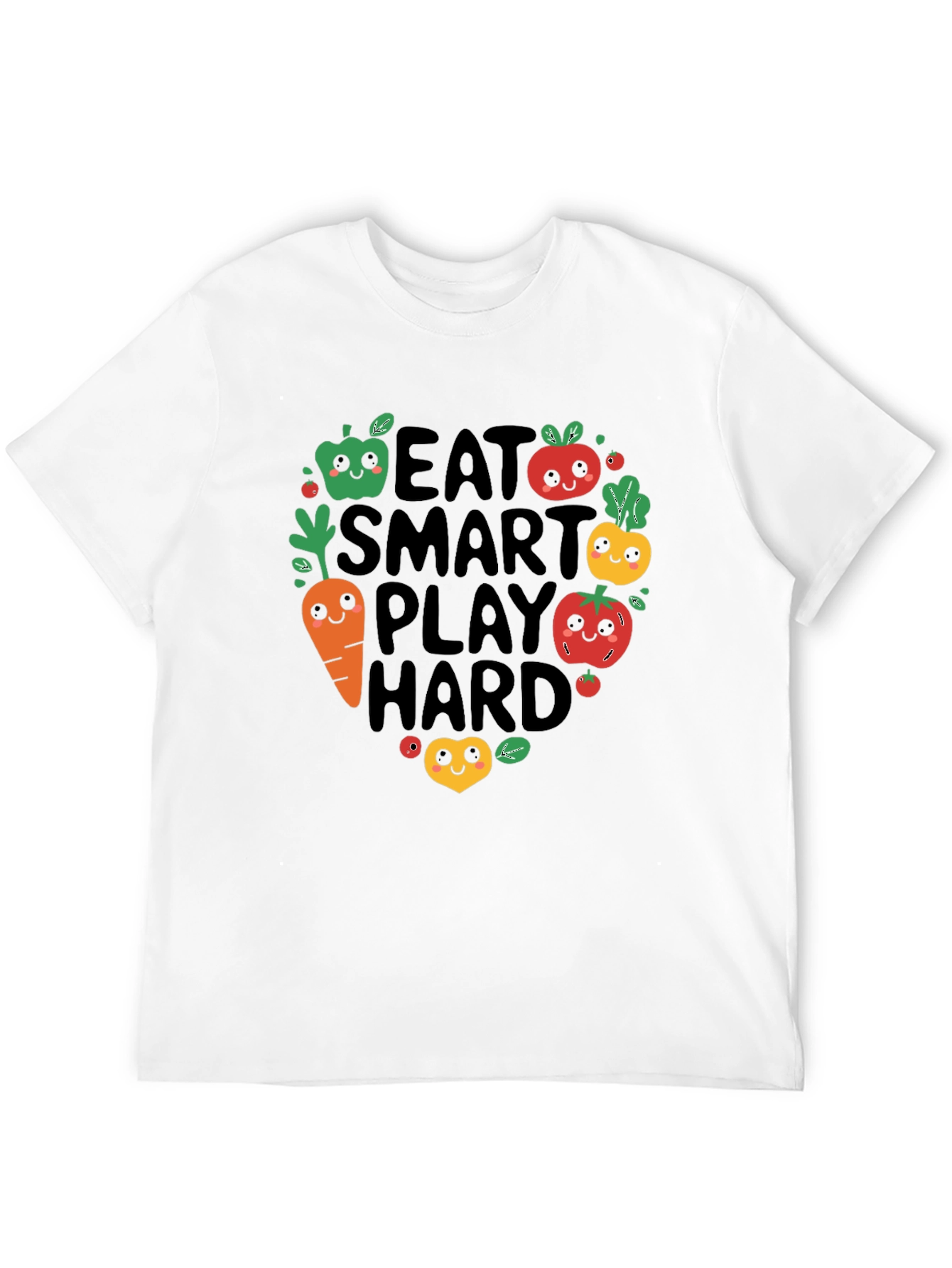 Eat Smart Play Hard Graphic Tee