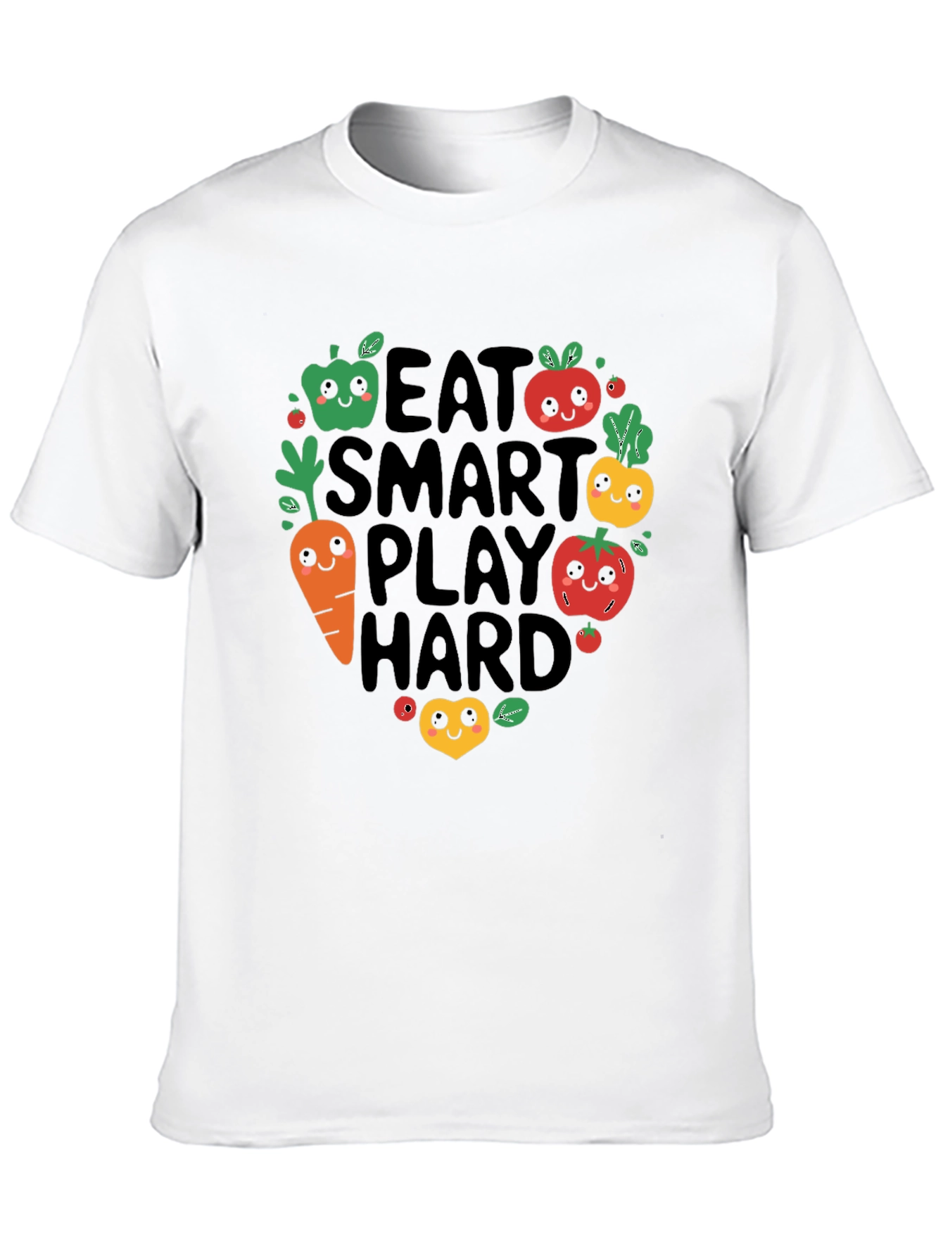 Eat Smart Play Hard Graphic Tee