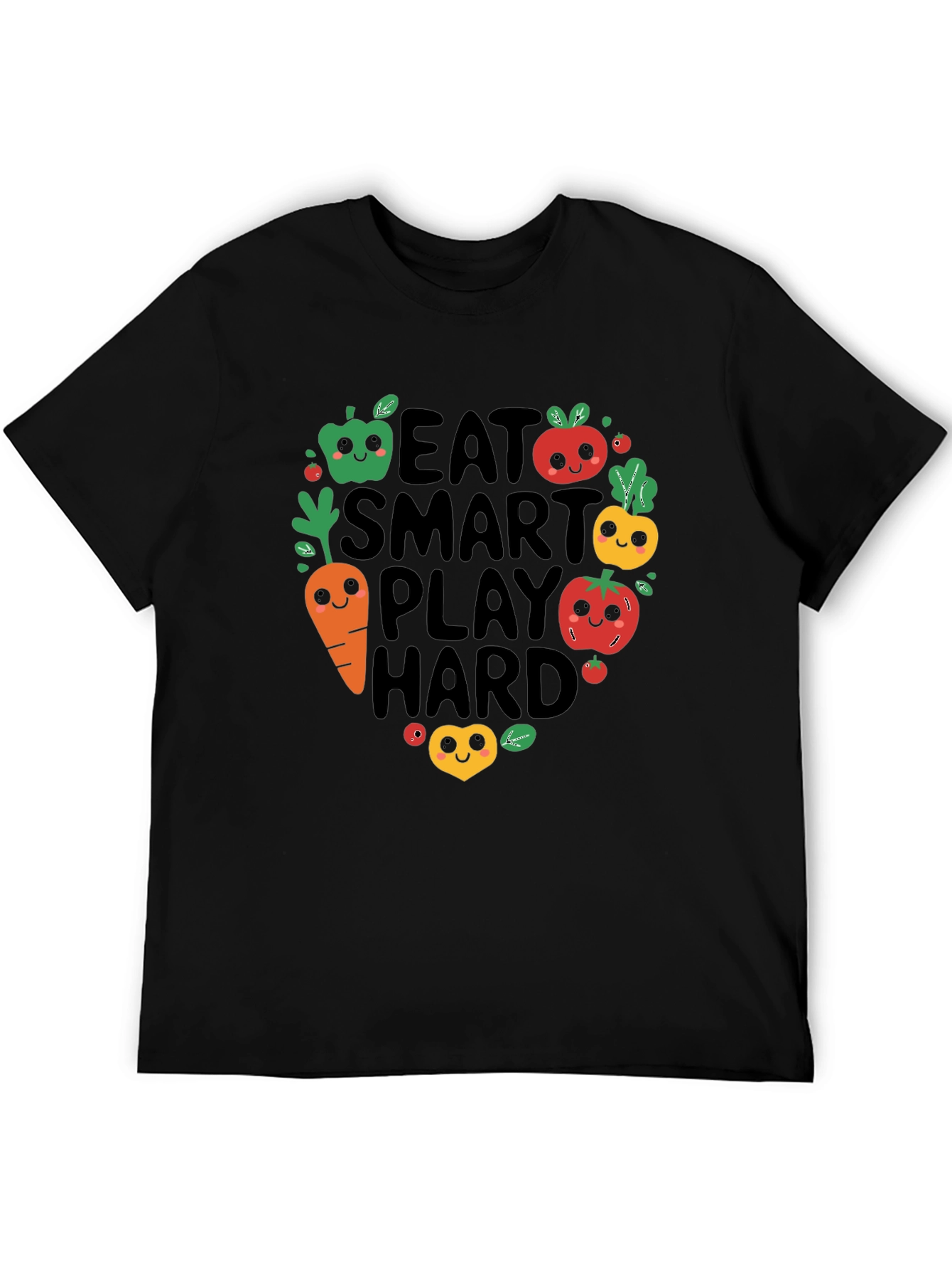 Eat Smart Play Hard Graphic Tee