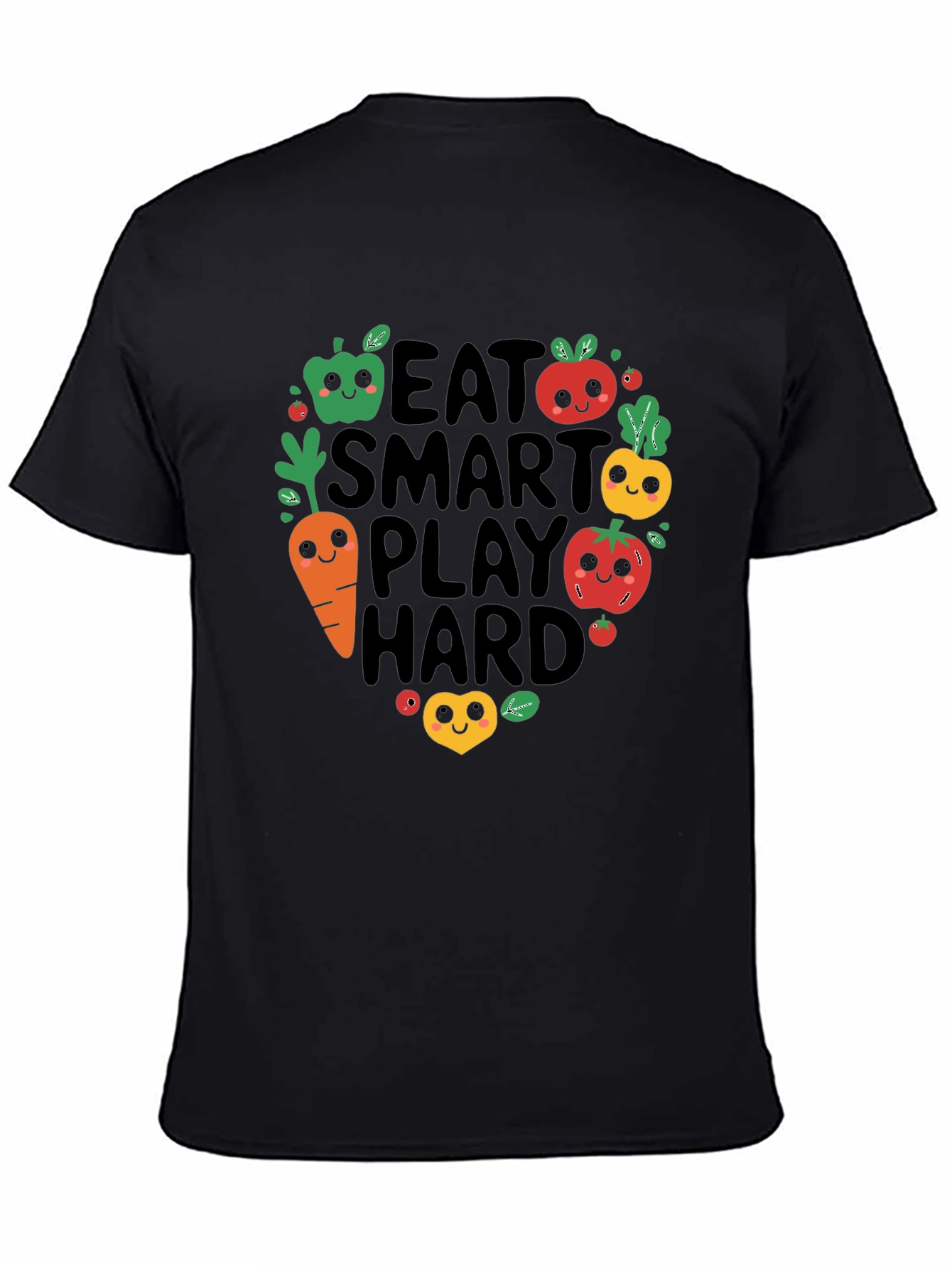 Eat Smart Play Hard Graphic Tee