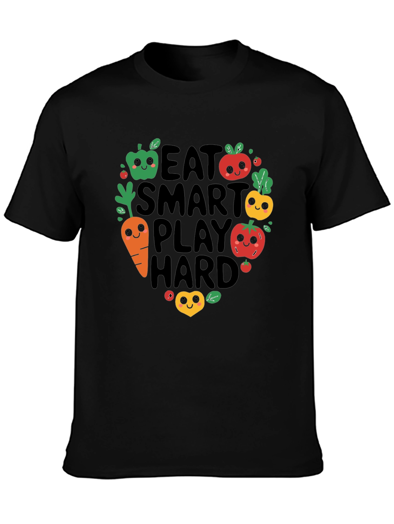 Eat Smart Play Hard Graphic Tee