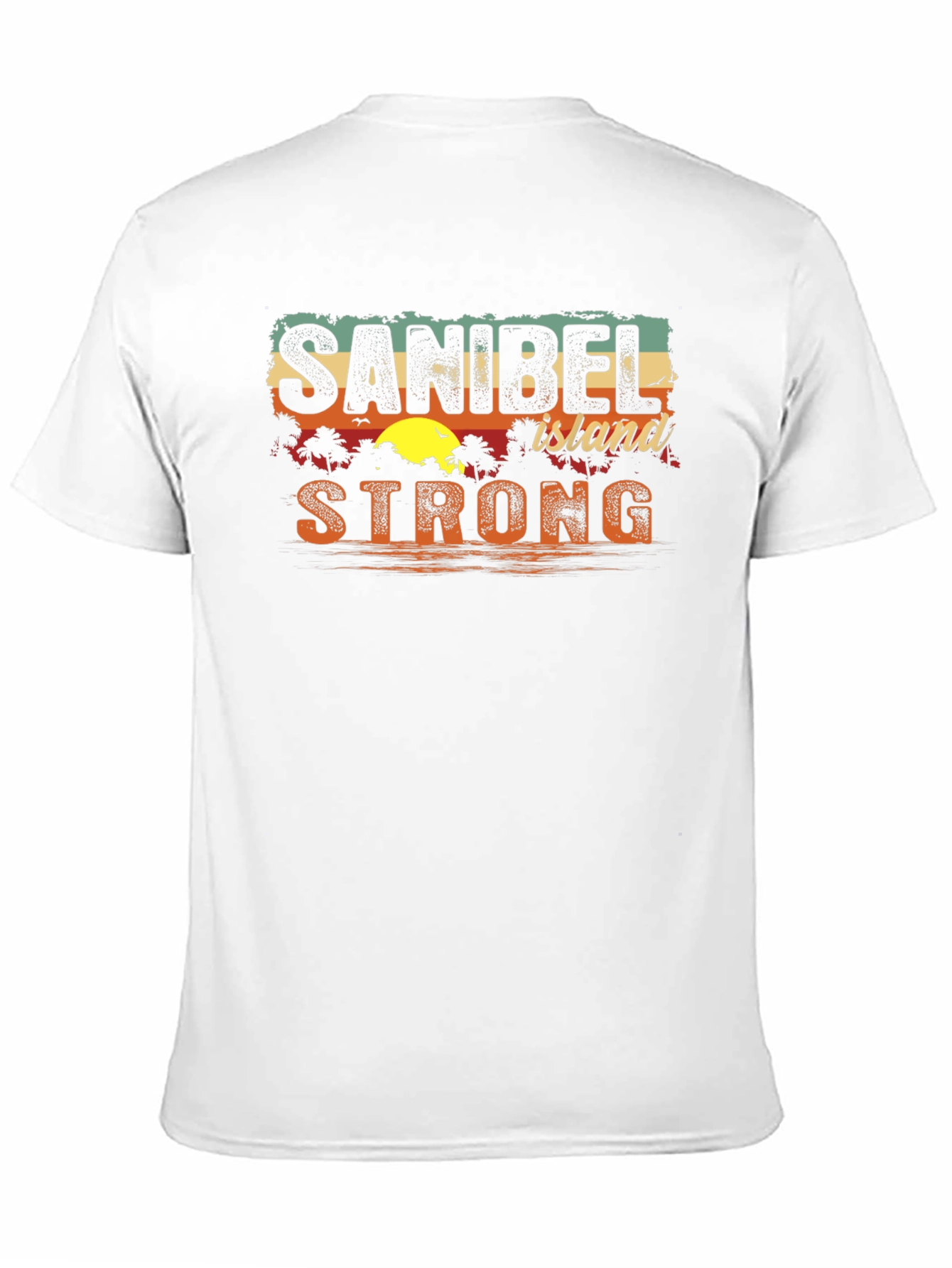 Sanibel Island Strong Black T-Shirt