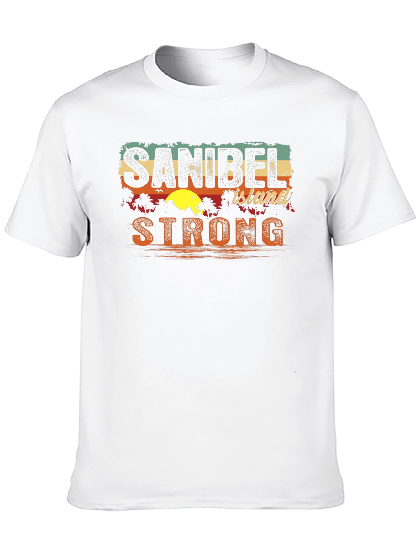 Sanibel Island Strong Black T-Shirt