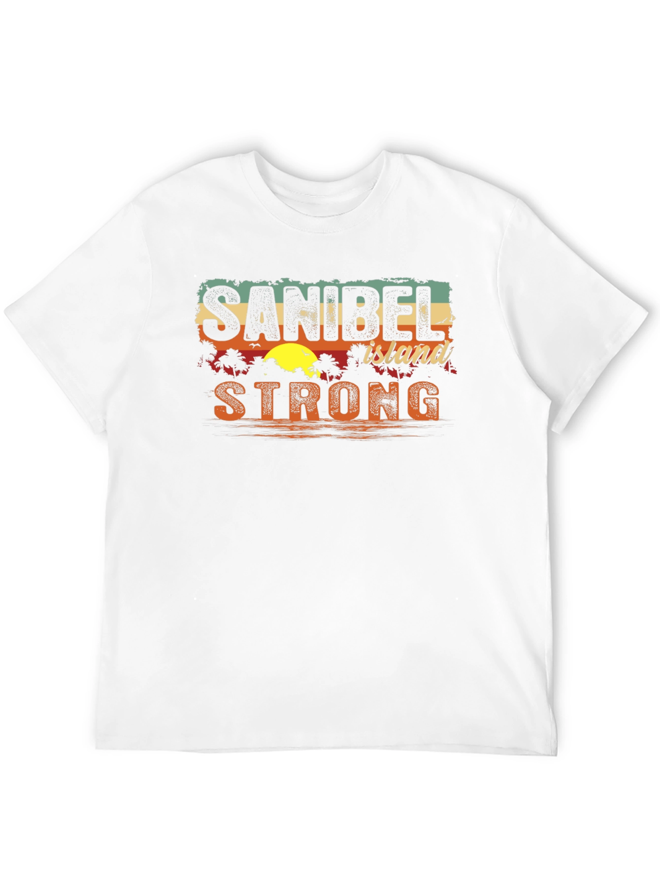 Sanibel Island Strong Black T-Shirt