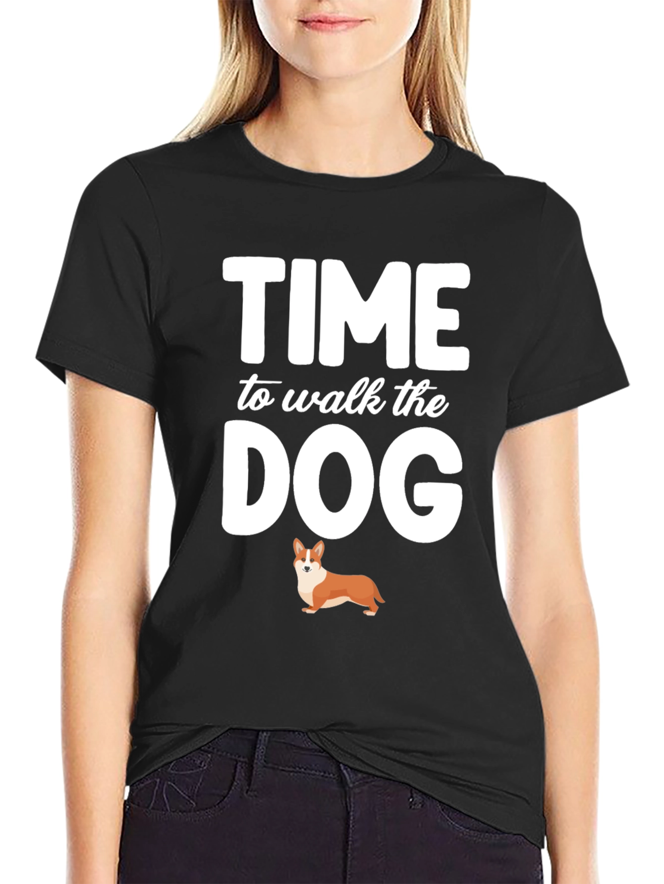 Time to Walk the Dog T-Shirt