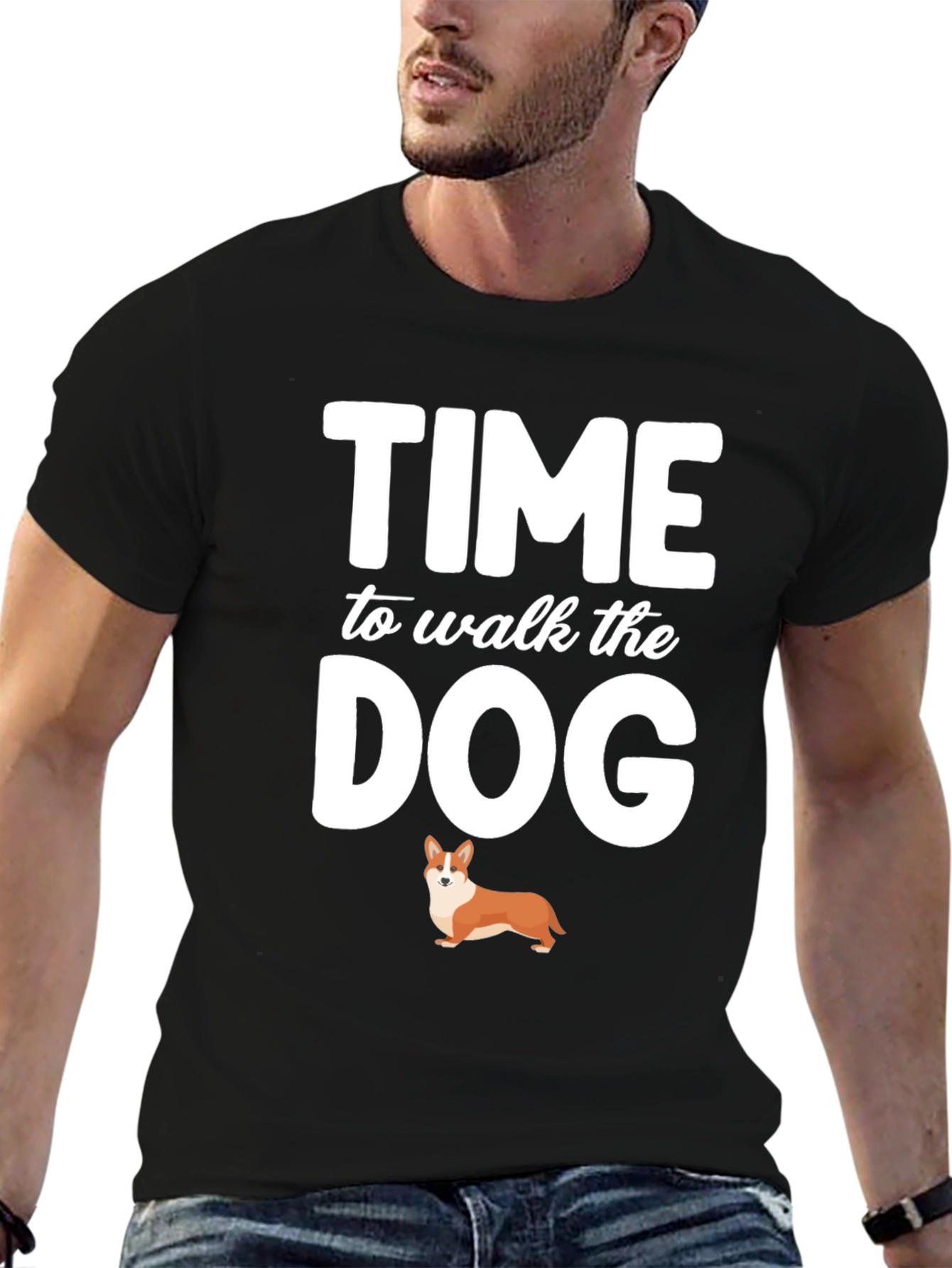 Time to Walk the Dog T-Shirt