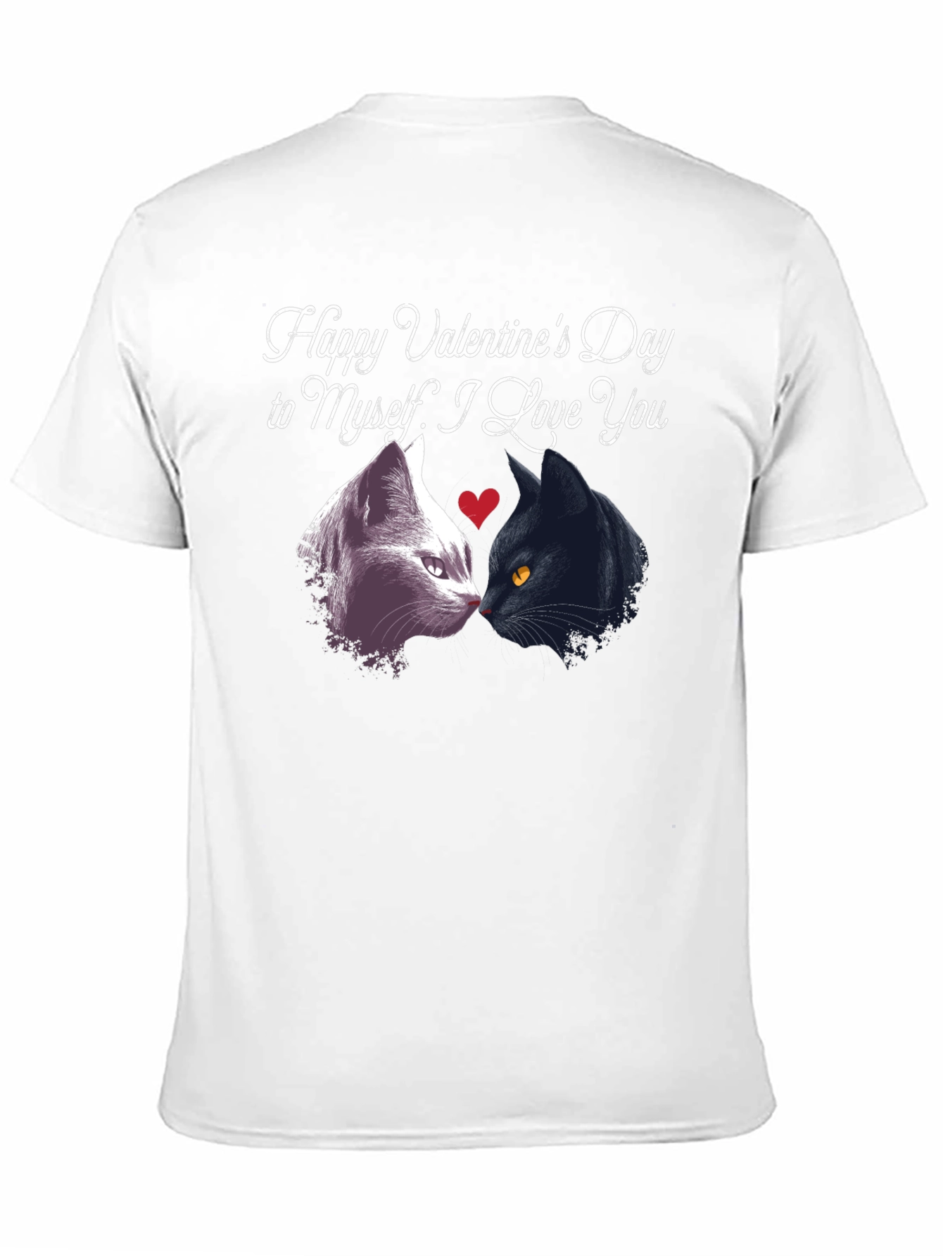Happy Valentines Day Cat T-Shirt