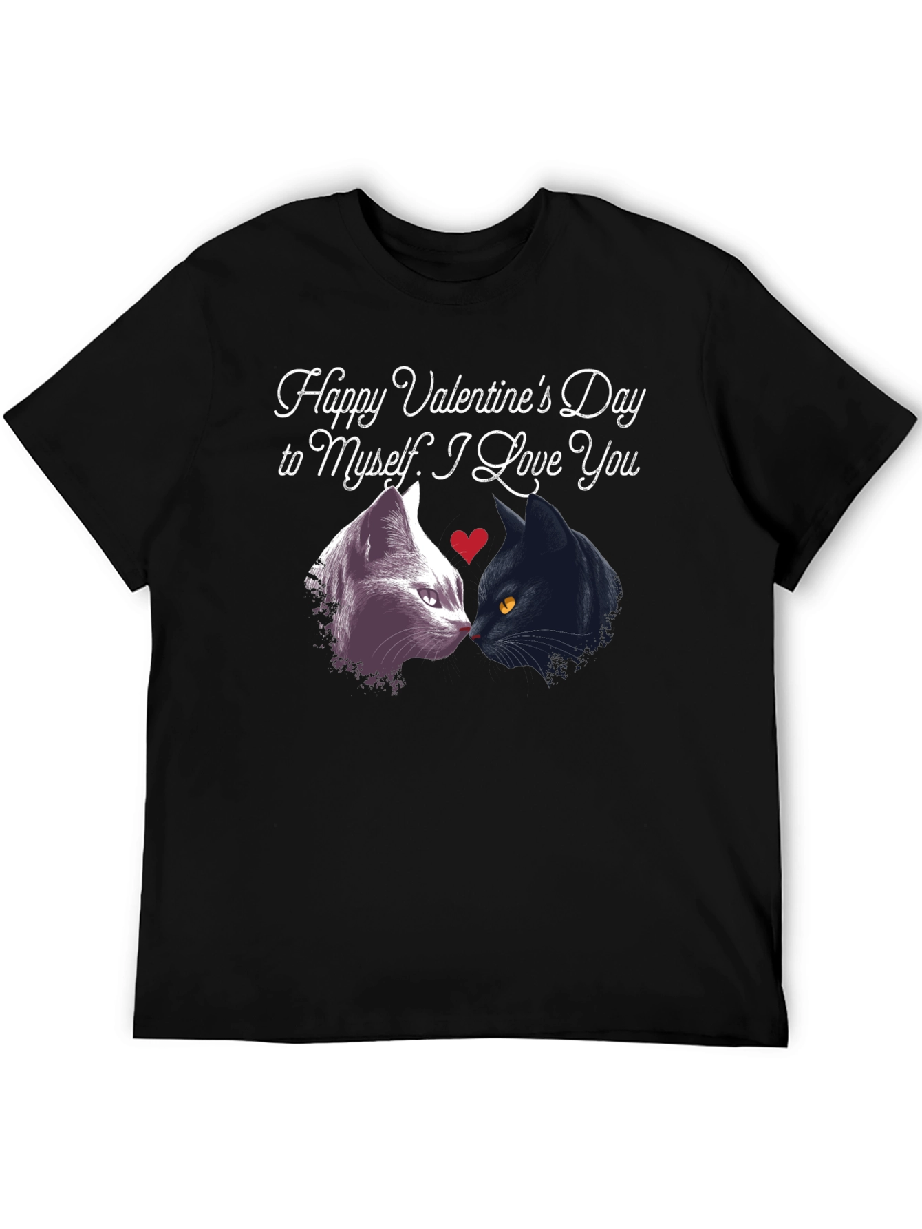 Happy Valentines Day Cat T-Shirt