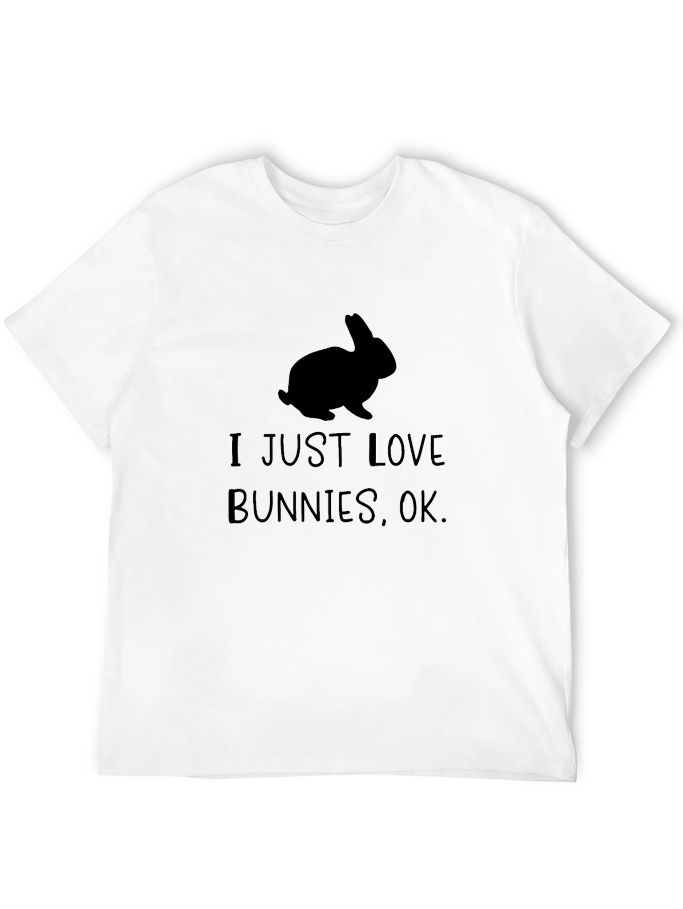 I Love Bunnies T-Shirt - Cute Rabbit Tee