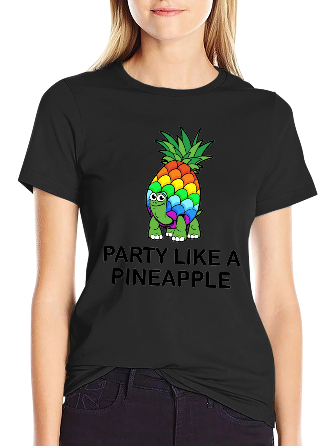Party Like a Pineapple T-Shirt - Funky Graphic Tee
