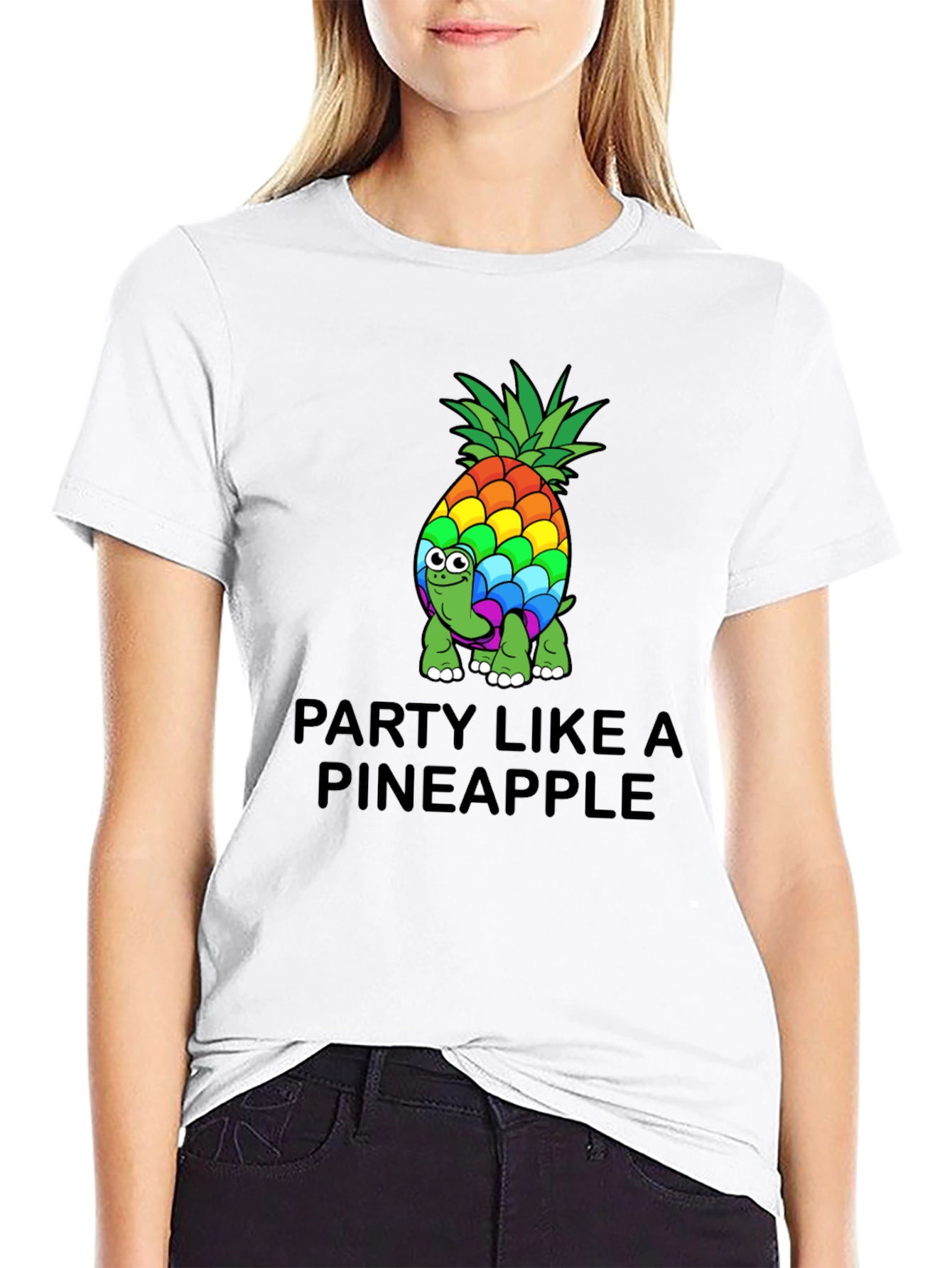 Party Like a Pineapple T-Shirt - Funky Graphic Tee