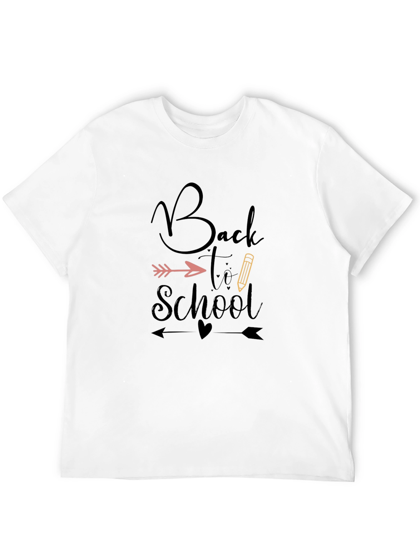 Back to School Graphic Tee - Unisex Black T-Shirt