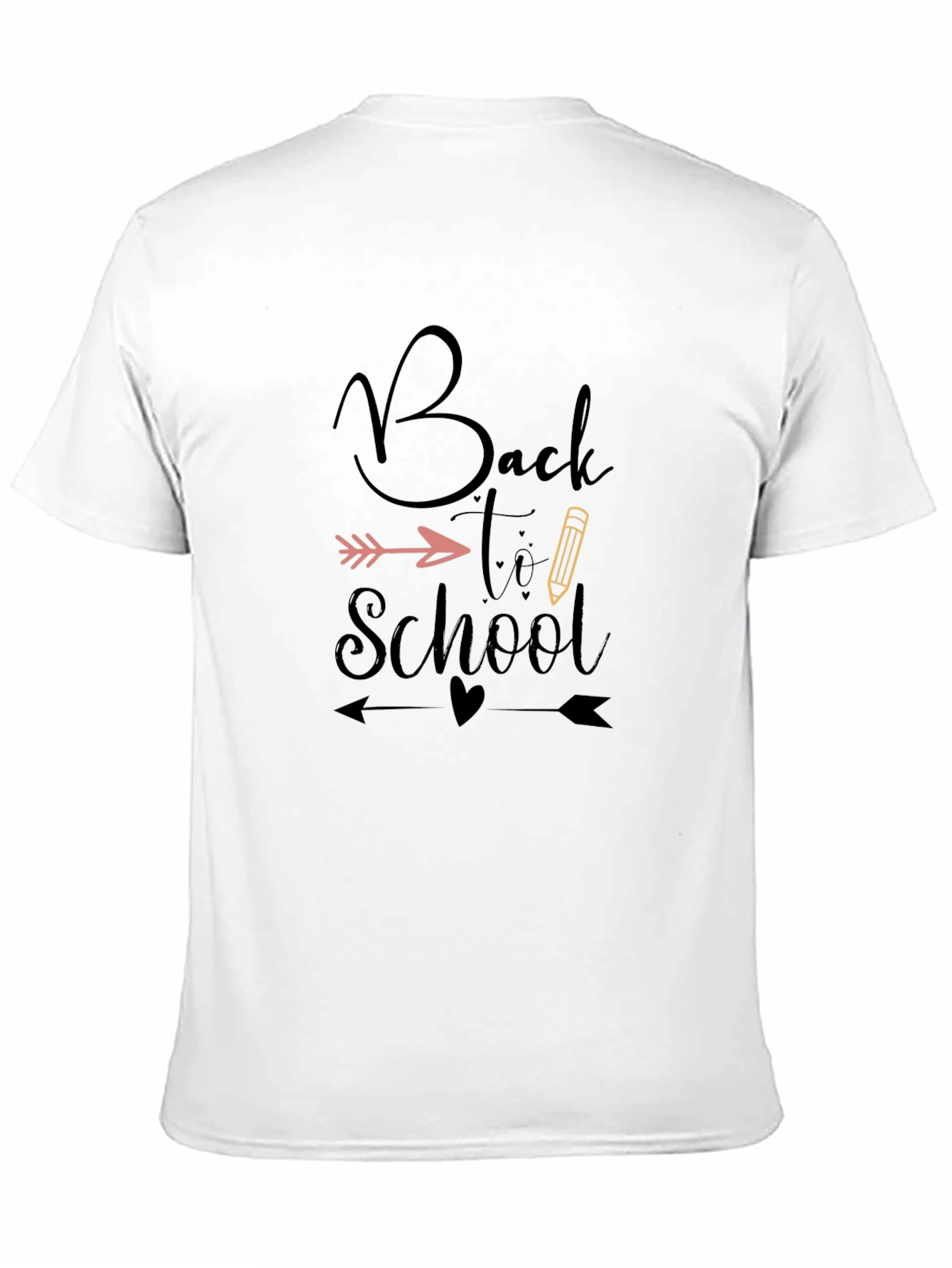 Back to School Graphic Tee - Unisex Black T-Shirt