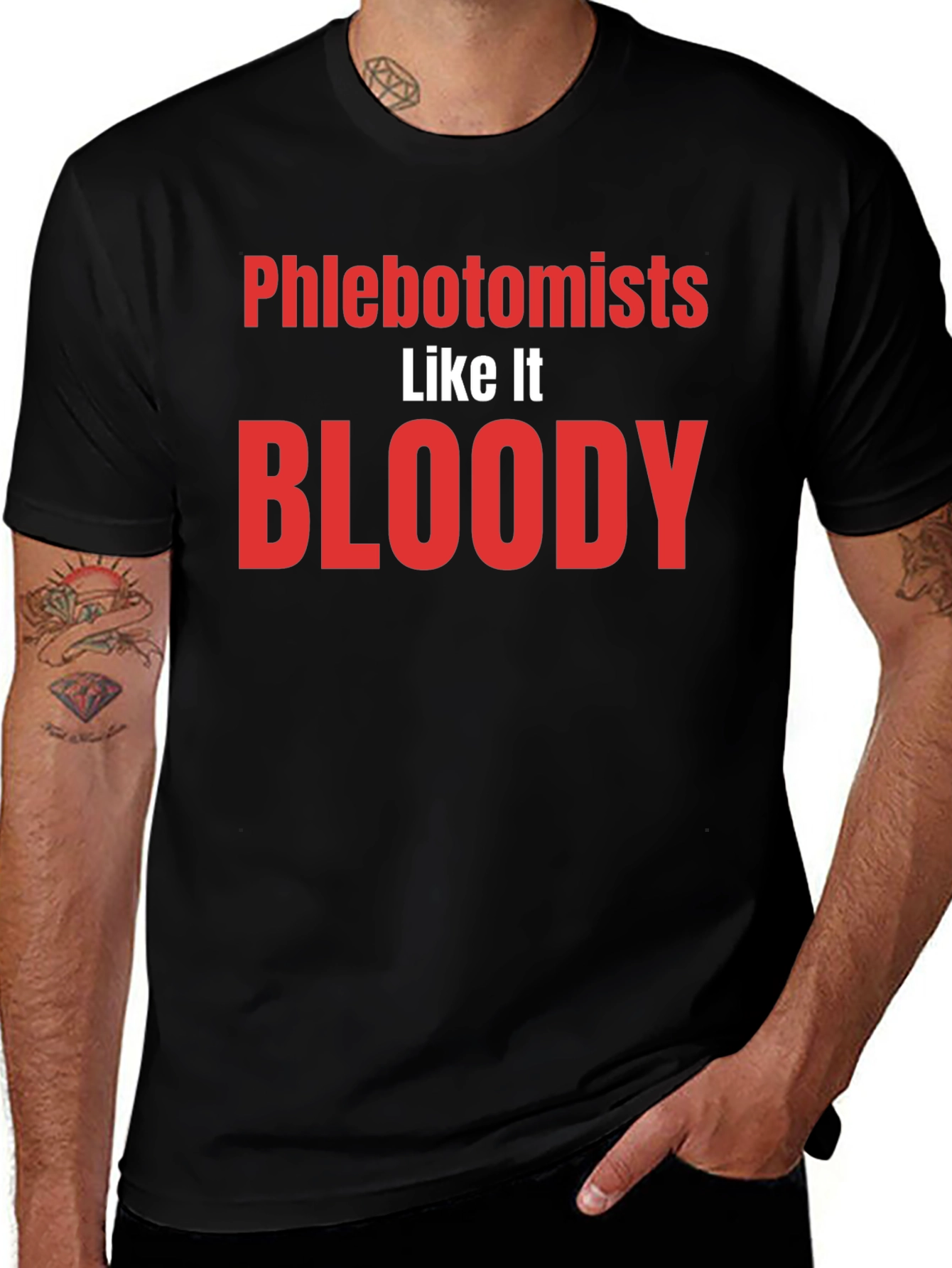 Phlebotomists Like It Bloody T-Shirt