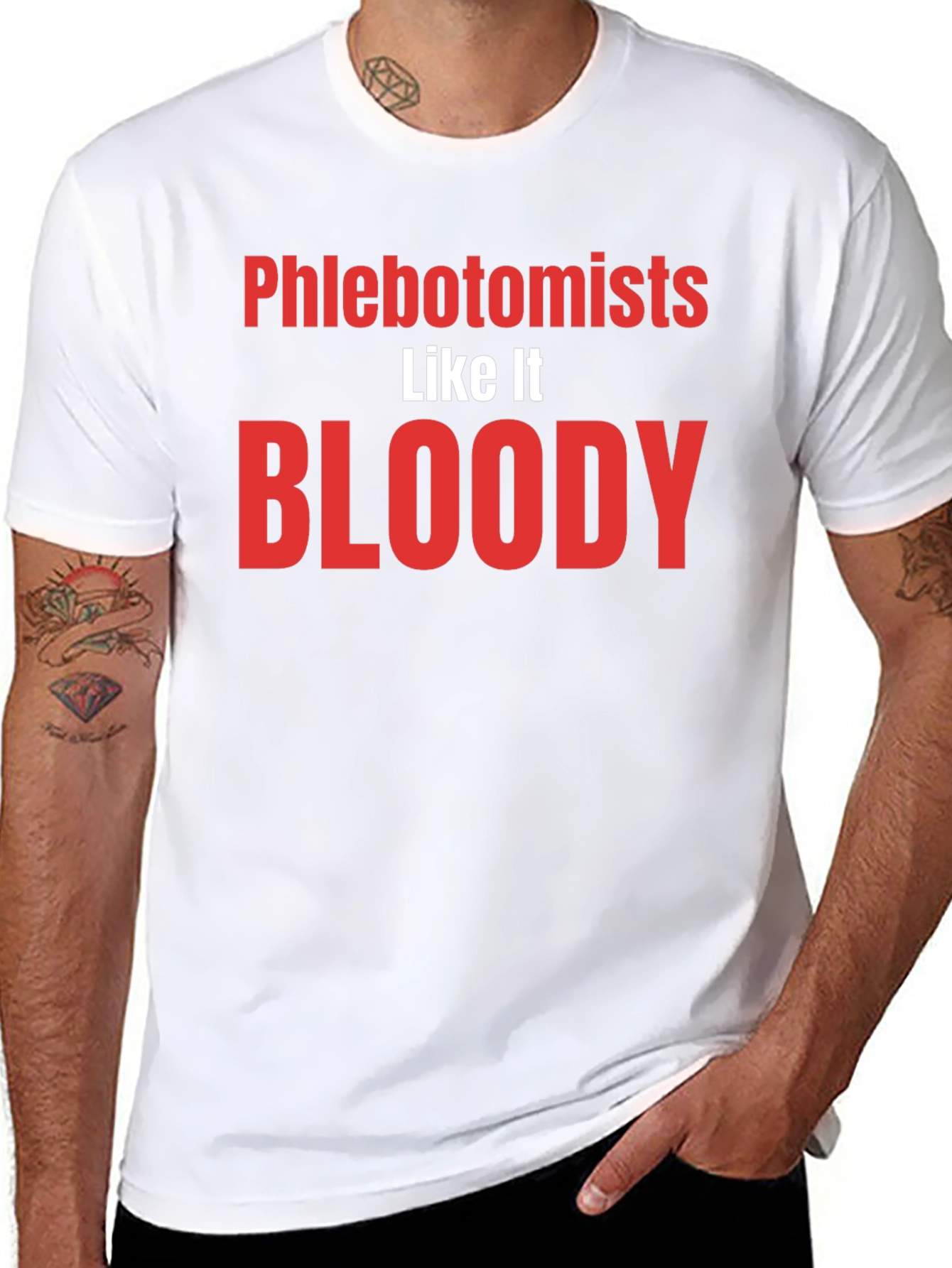 Phlebotomists Like It Bloody T-Shirt