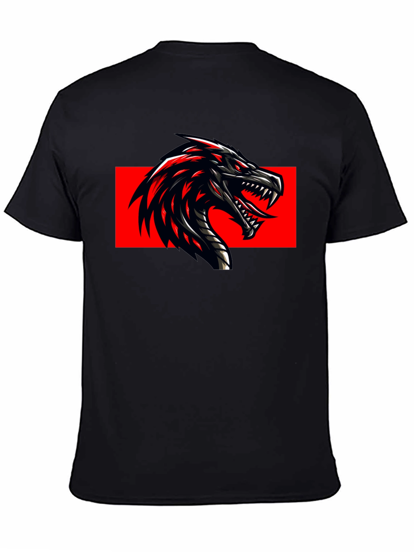 Dragon Graphic Black T-Shirt