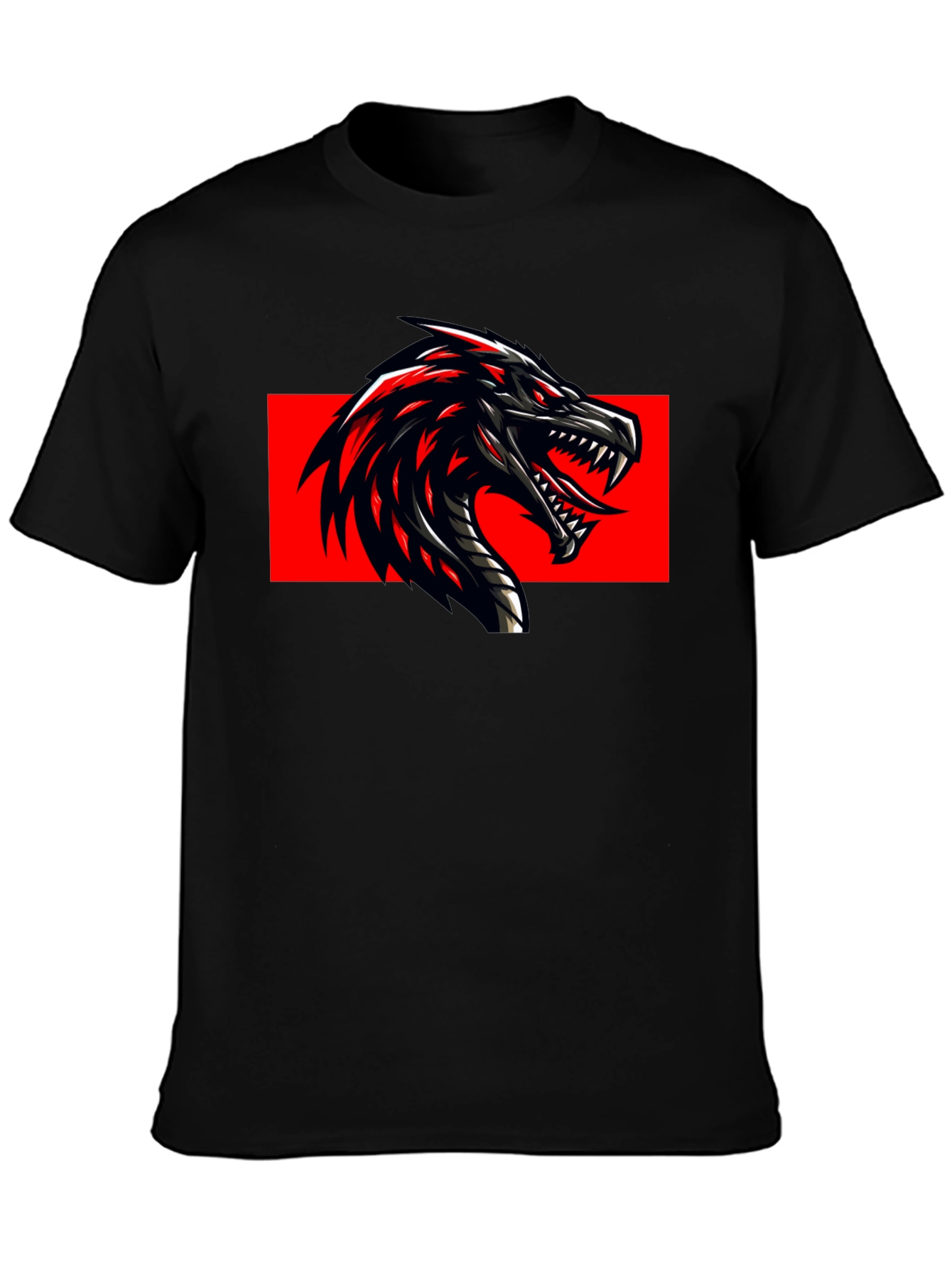 Dragon Graphic Black T-Shirt