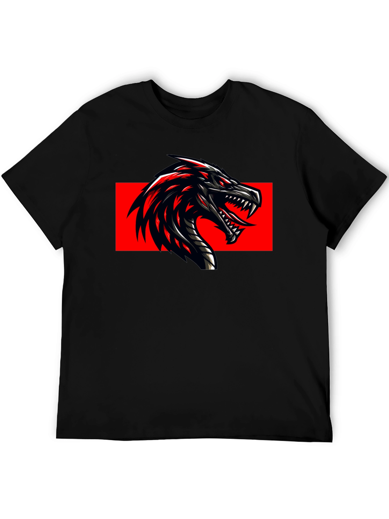 Dragon Graphic Black T-Shirt