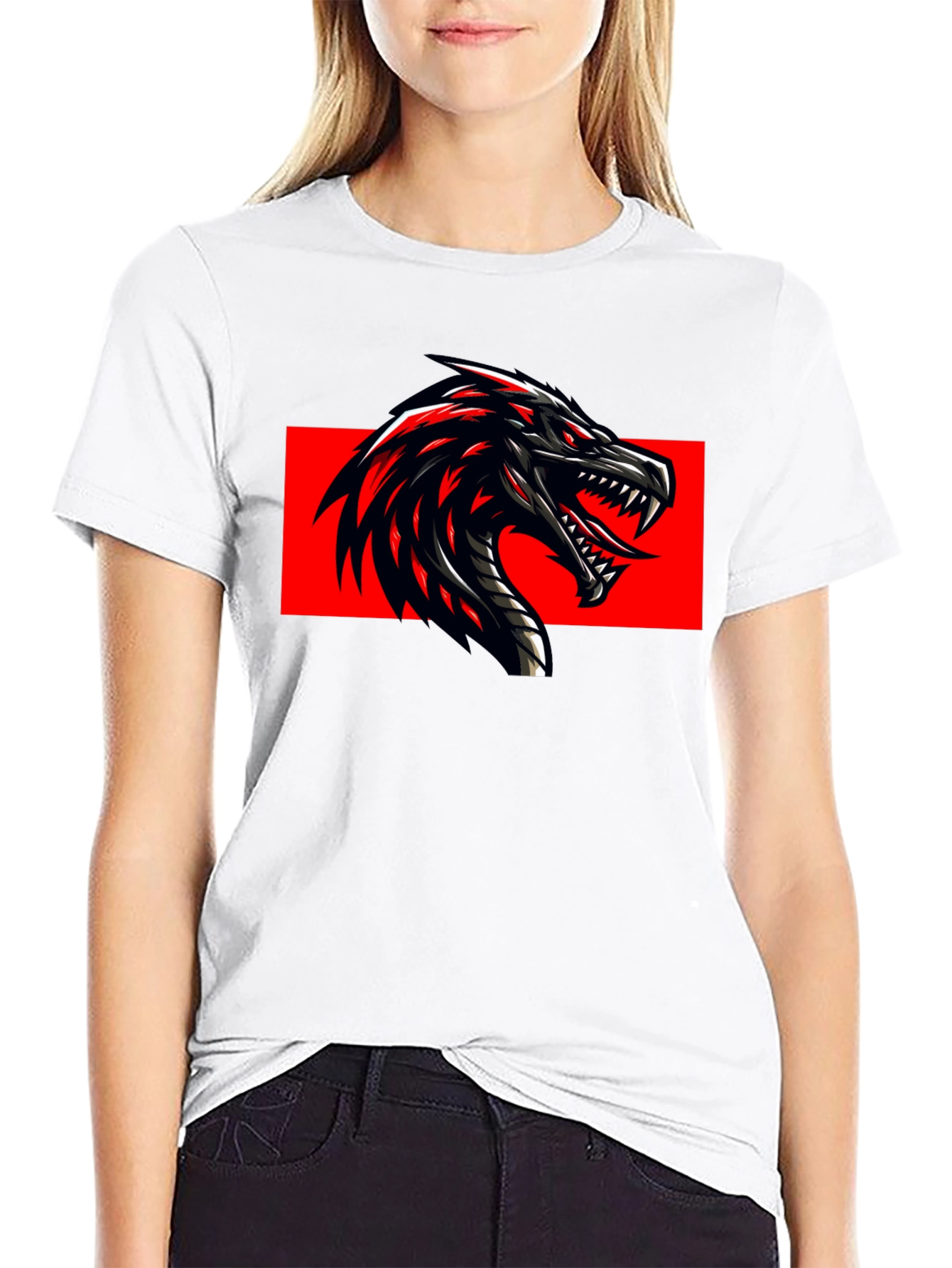 Dragon Graphic Black T-Shirt