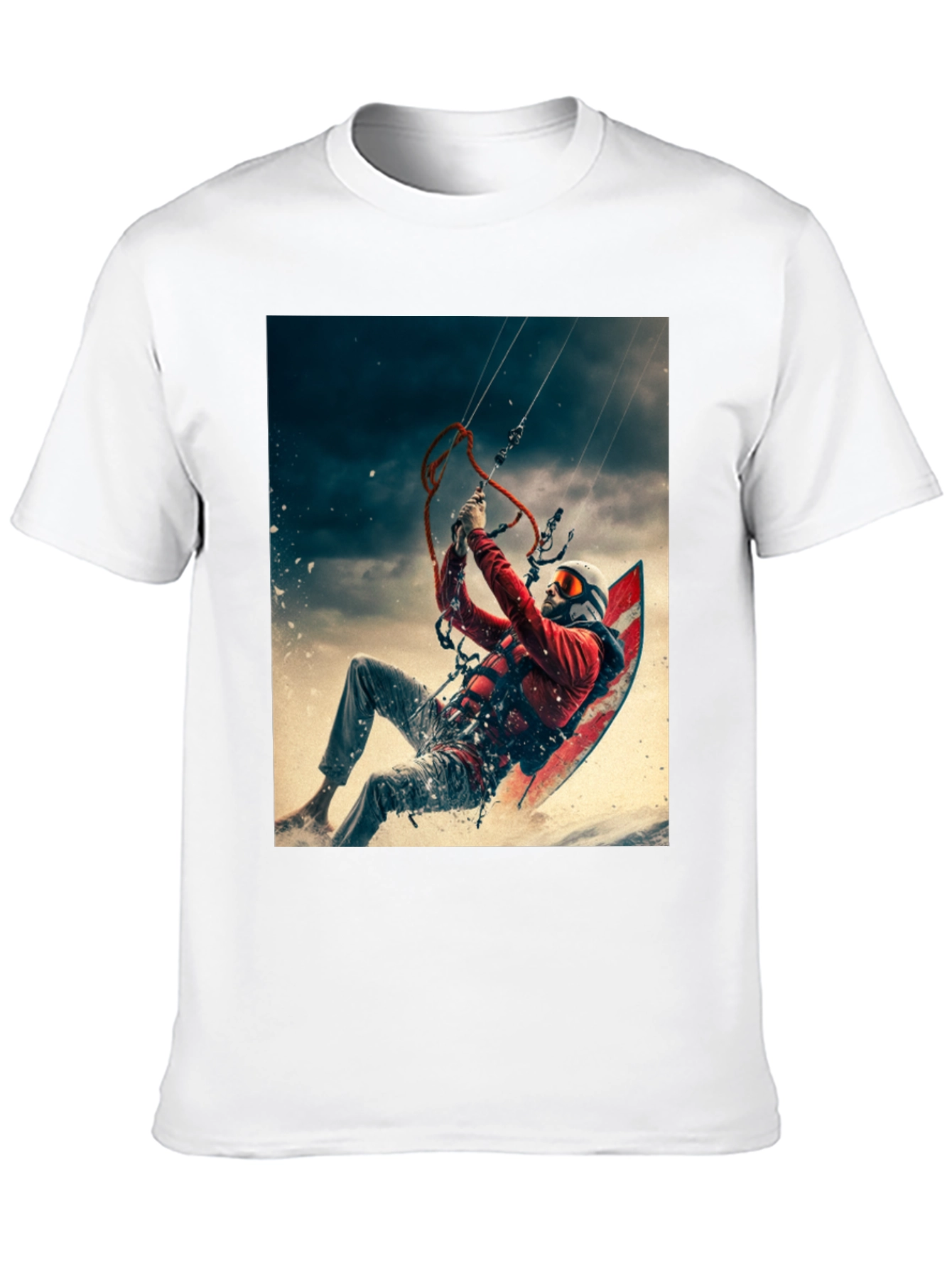 Kite Surfing Graphic Tee