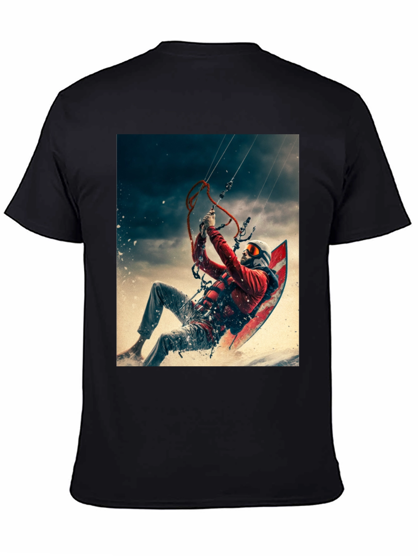 Kite Surfing Graphic Tee