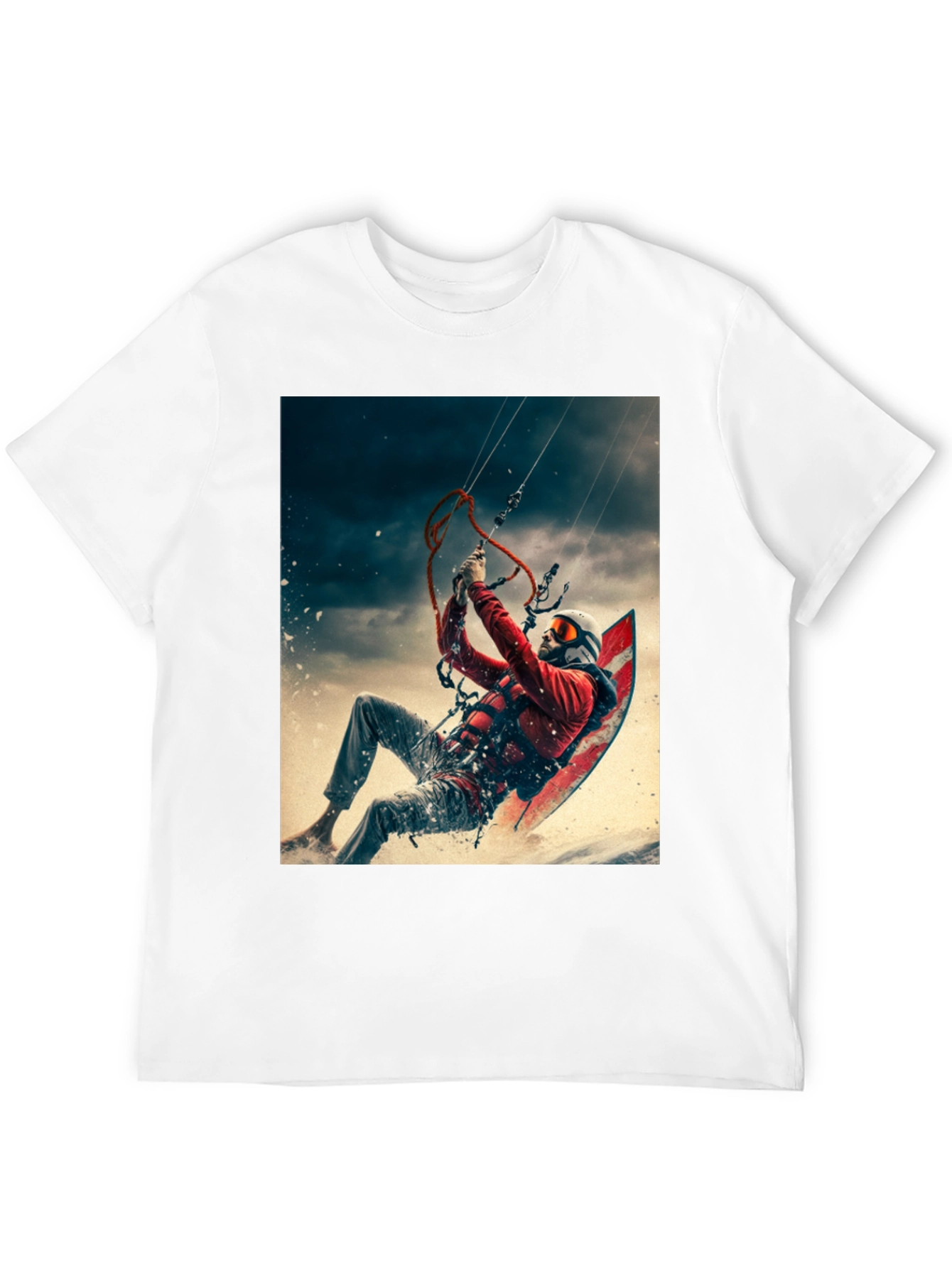 Kite Surfing Graphic Tee