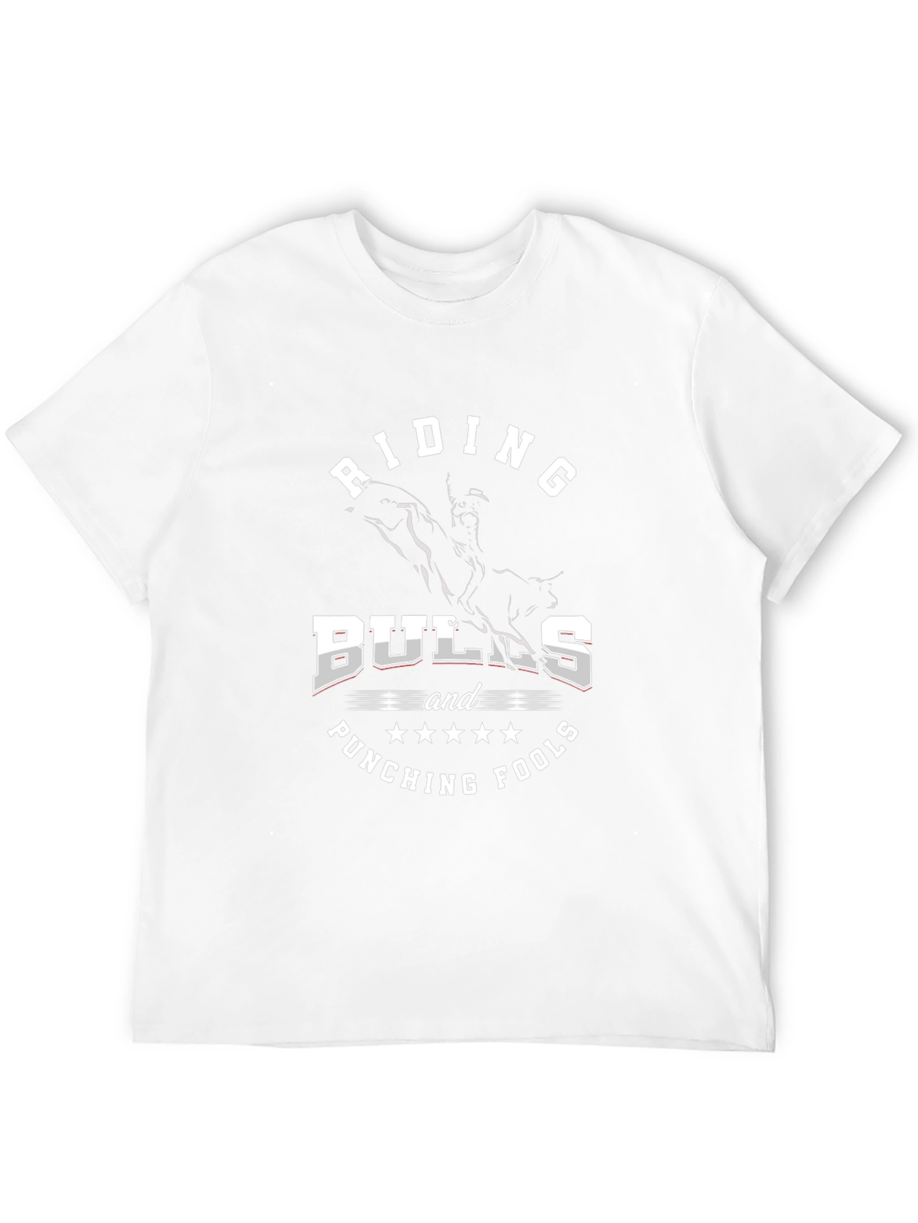 Riding Bulls & Punching Fools Graphic T-Shirt