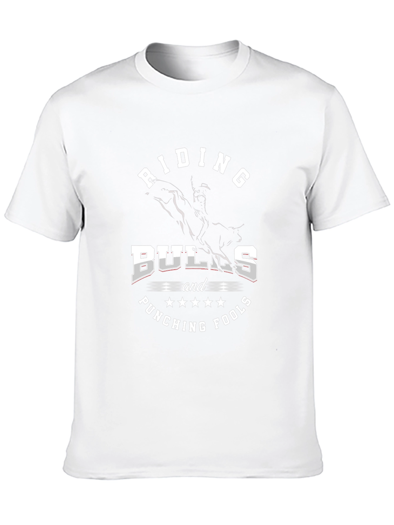 Riding Bulls & Punching Fools Graphic T-Shirt