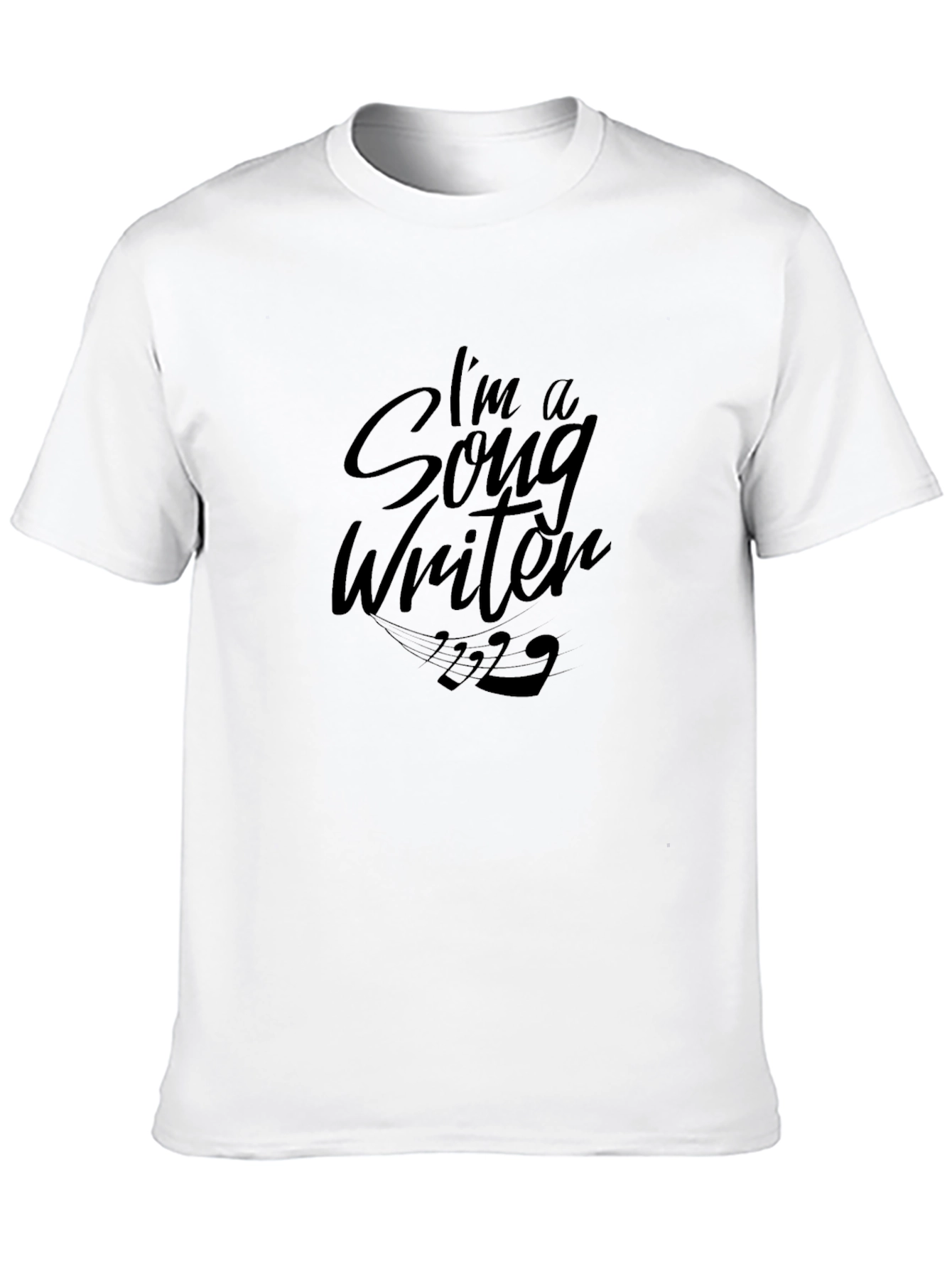 Im A Songwriter Black Graphic Tee