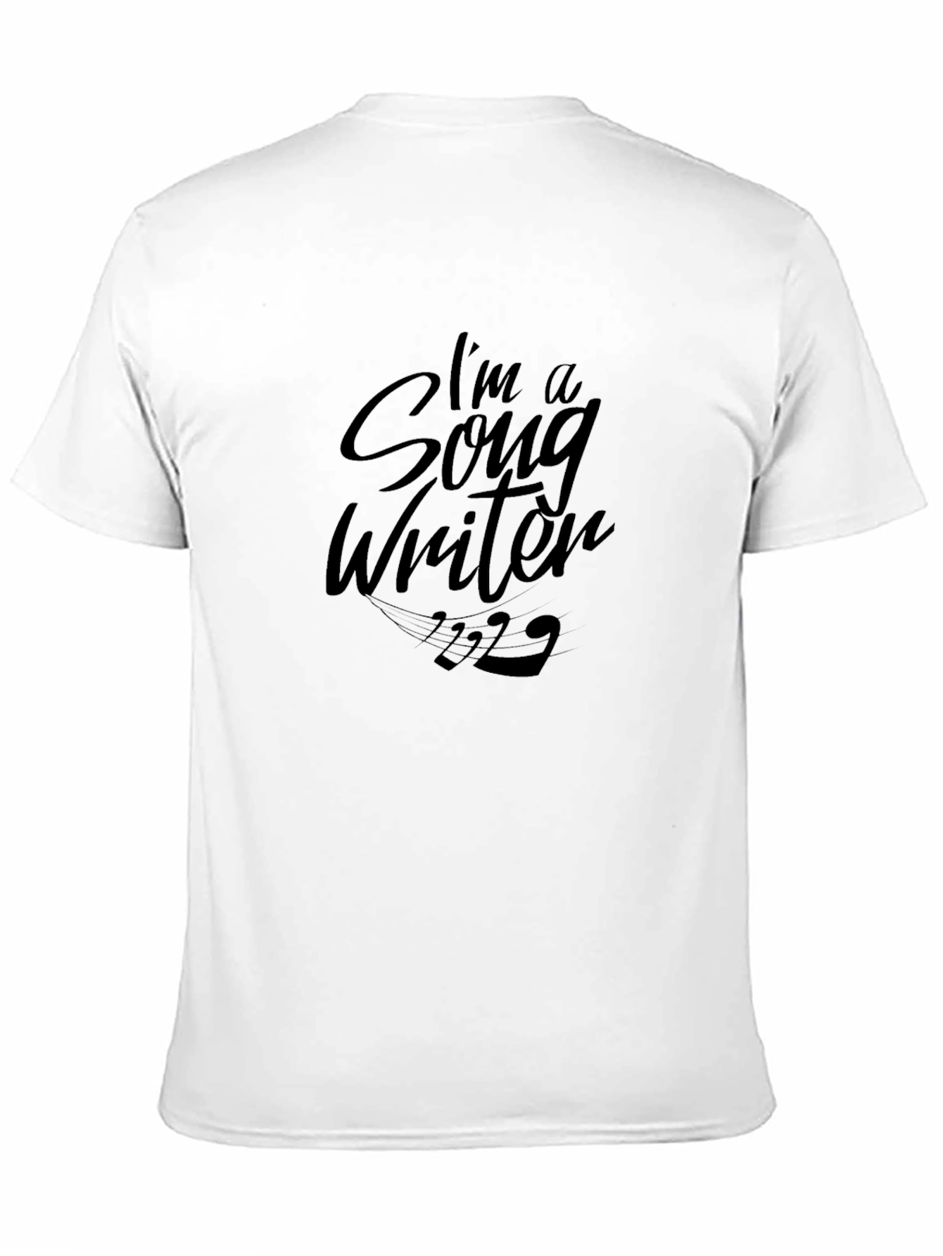 Im A Songwriter Black Graphic Tee