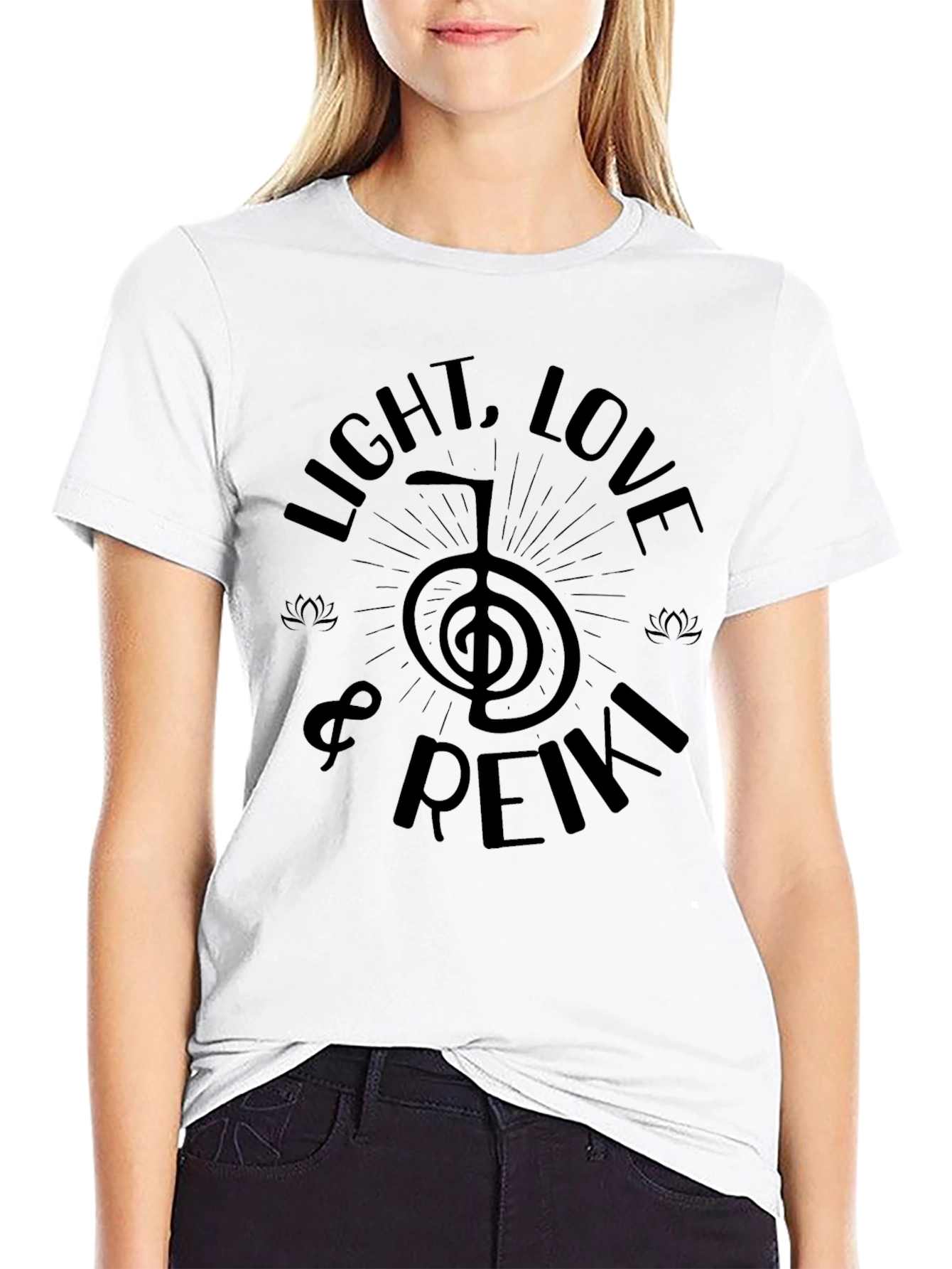 Light Love & Reiki Graphic T-Shirt
