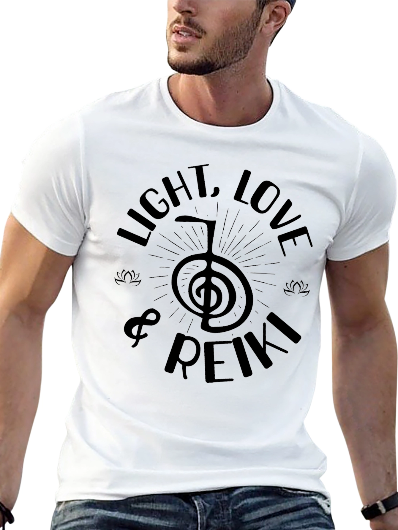 Light Love & Reiki Graphic T-Shirt