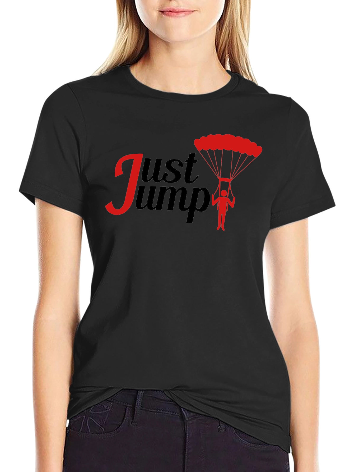 Just Jump Skydiving Graphic T-Shirt