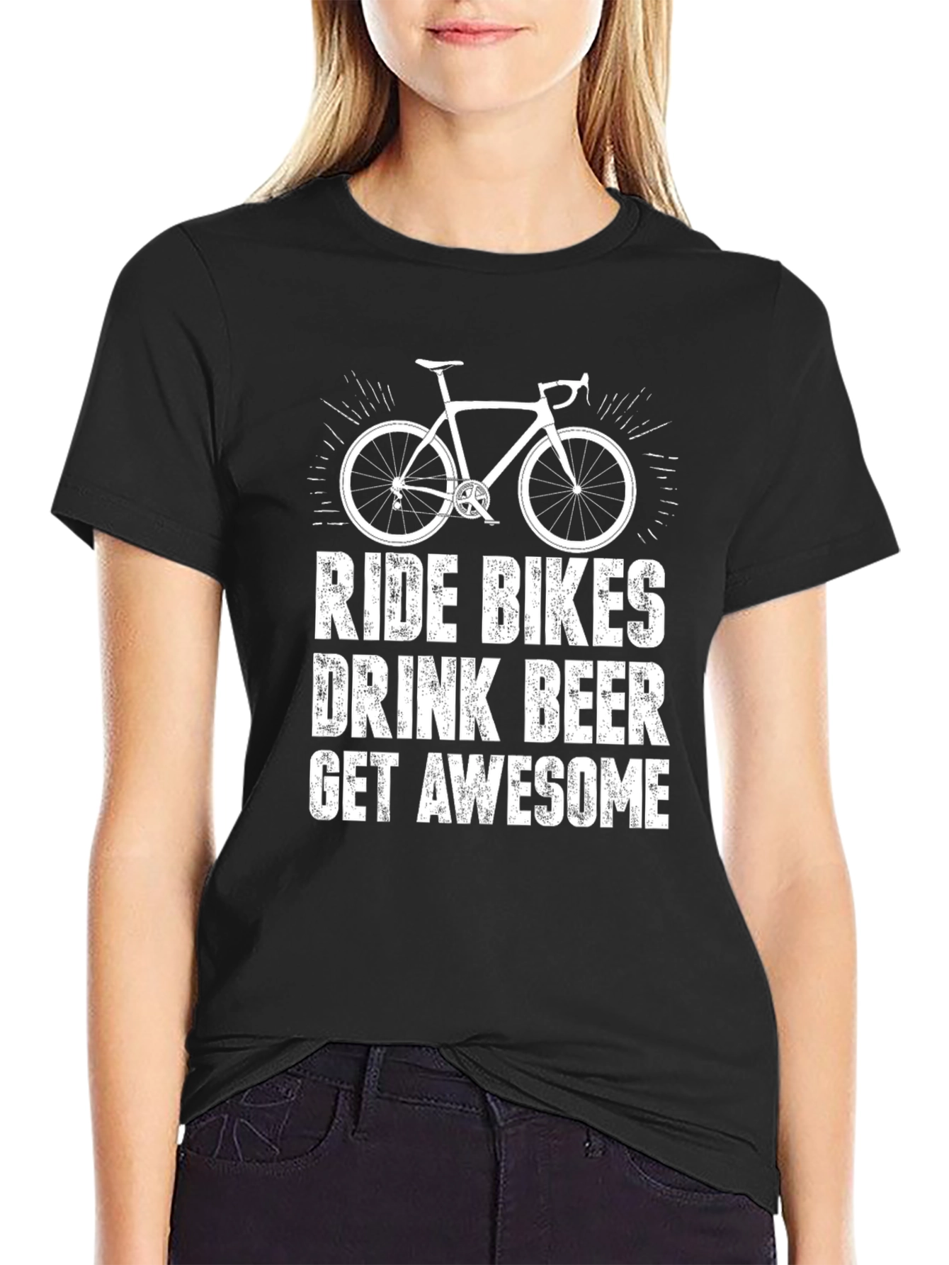 Ride Bikes Drink Beer T-Shirt
