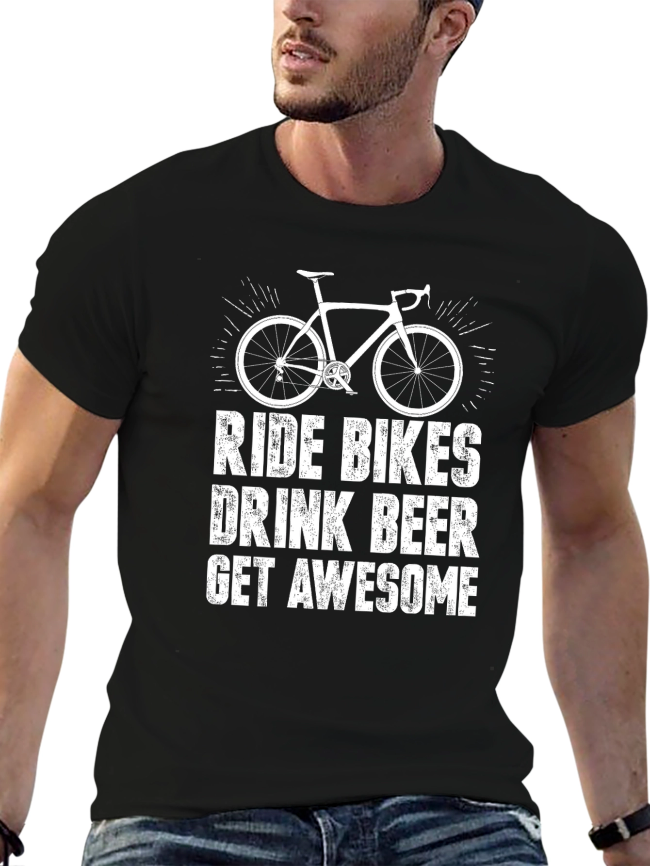 Ride Bikes Drink Beer T-Shirt