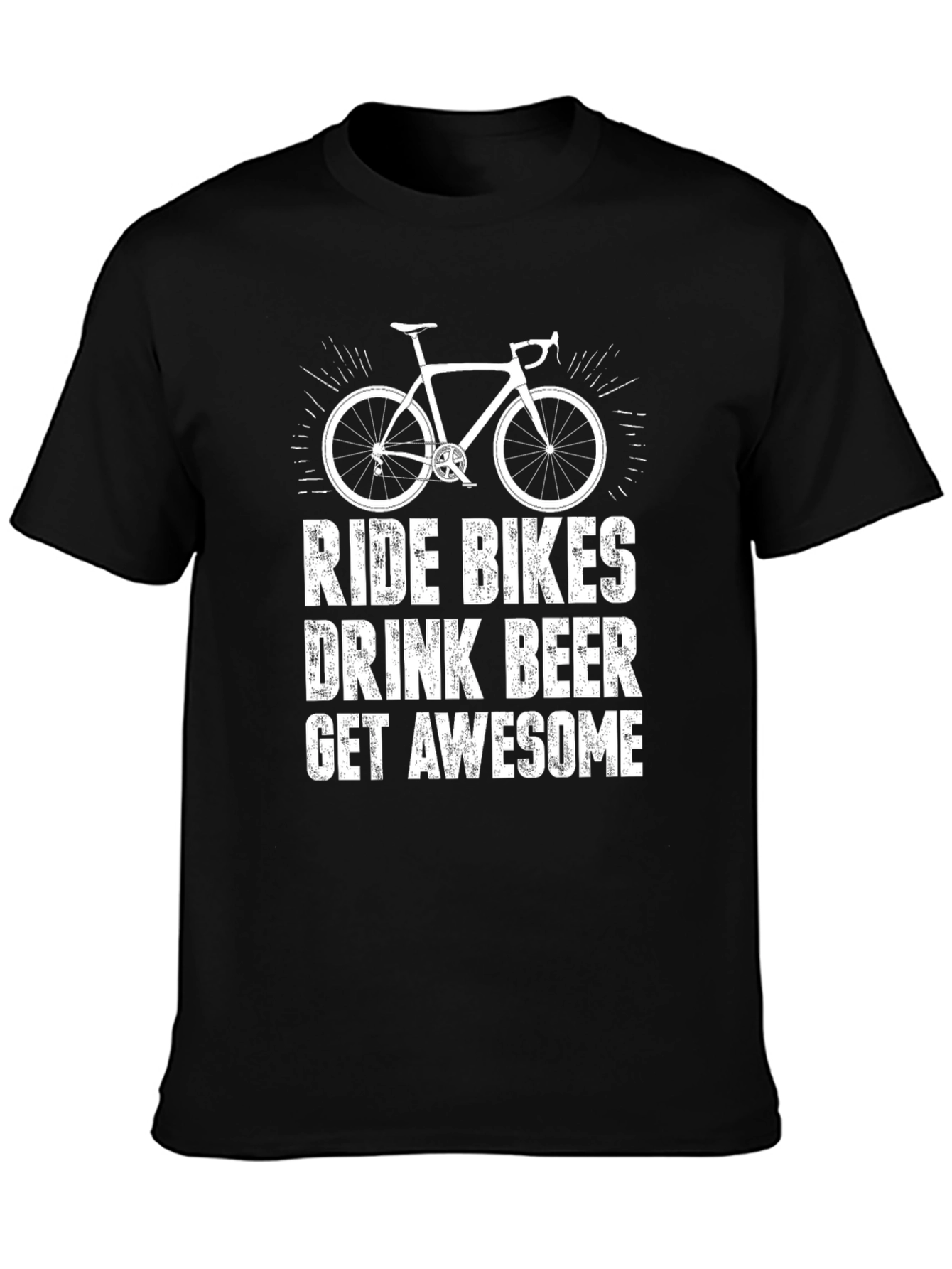 Ride Bikes Drink Beer T-Shirt