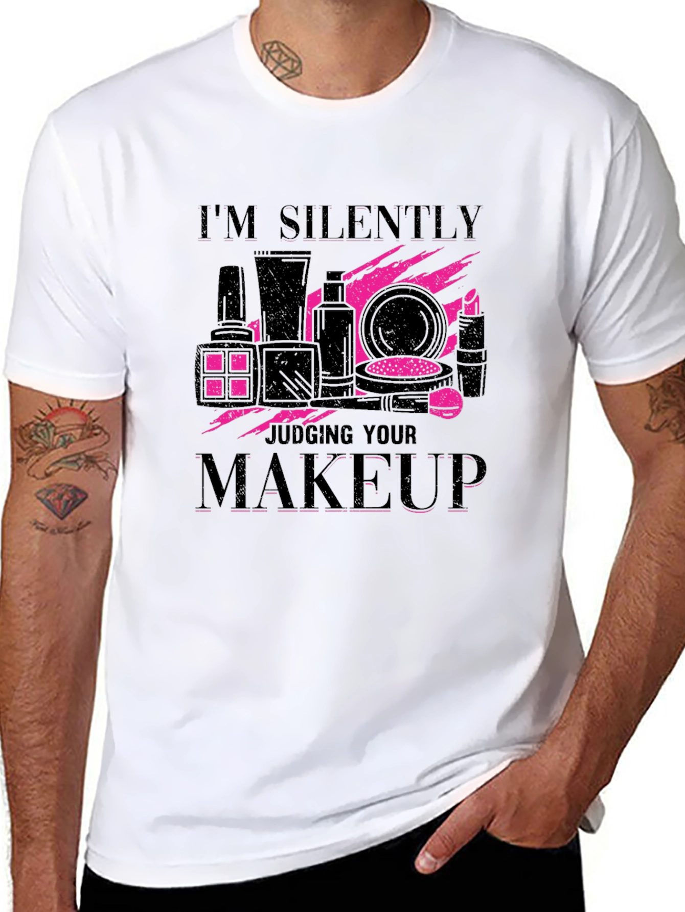Makeup Judging Graphic Tee