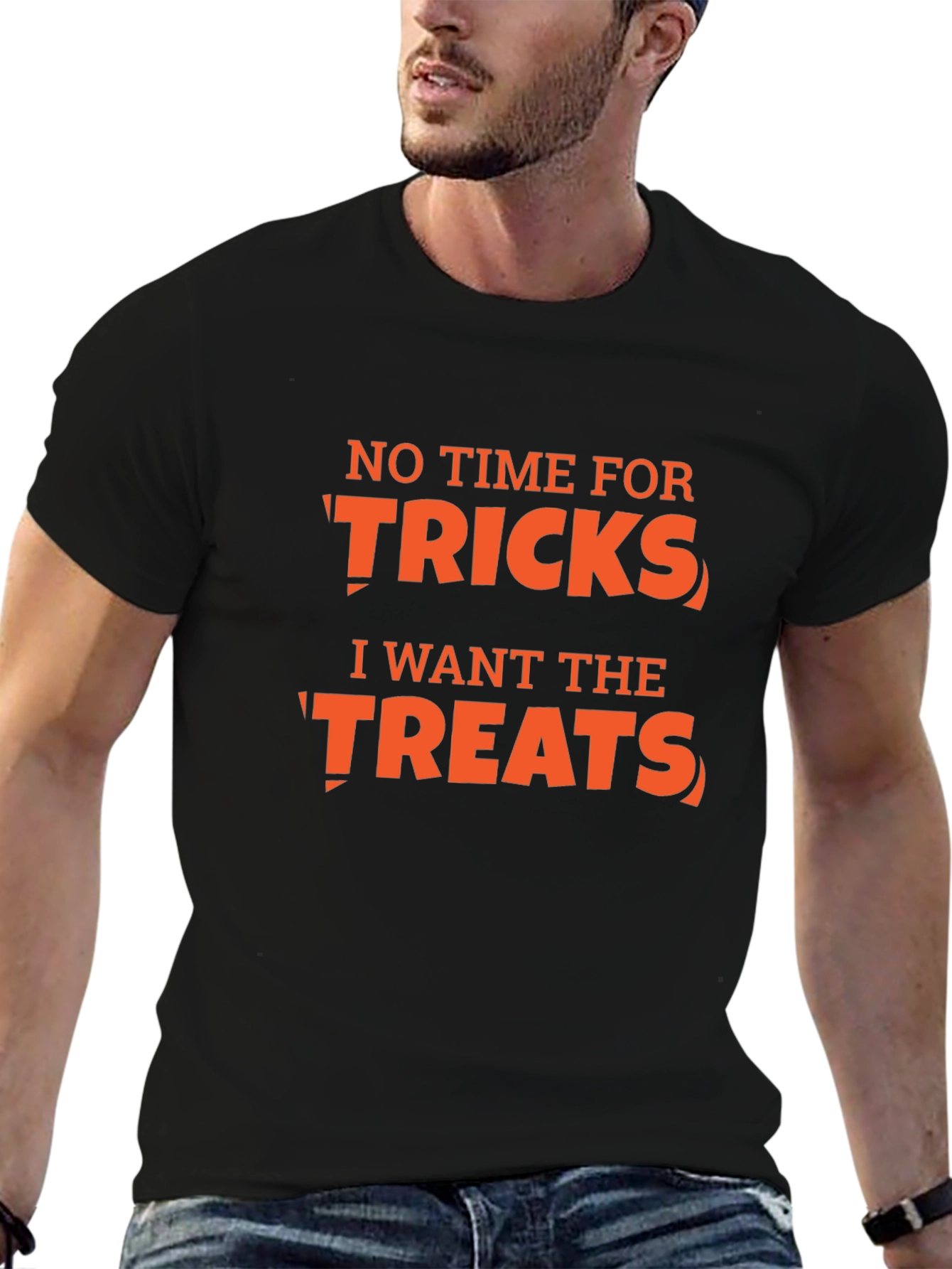 Halloween Treat T-Shirt - No Time for Tricks