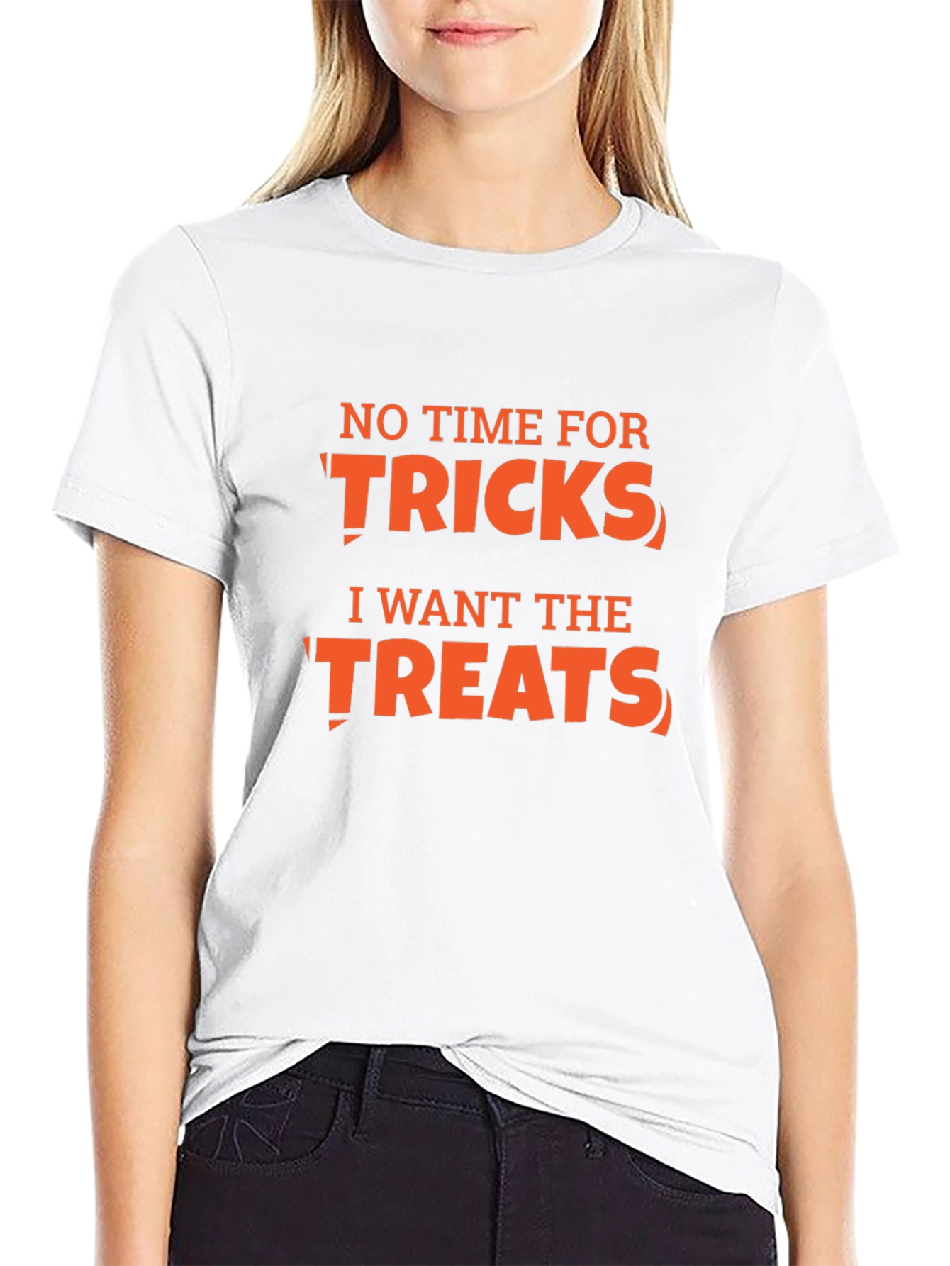Halloween Treat T-Shirt - No Time for Tricks