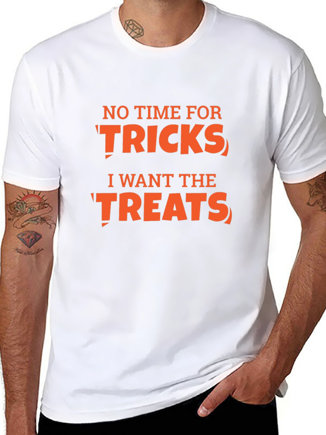 Halloween Treat T-Shirt - No Time for Tricks